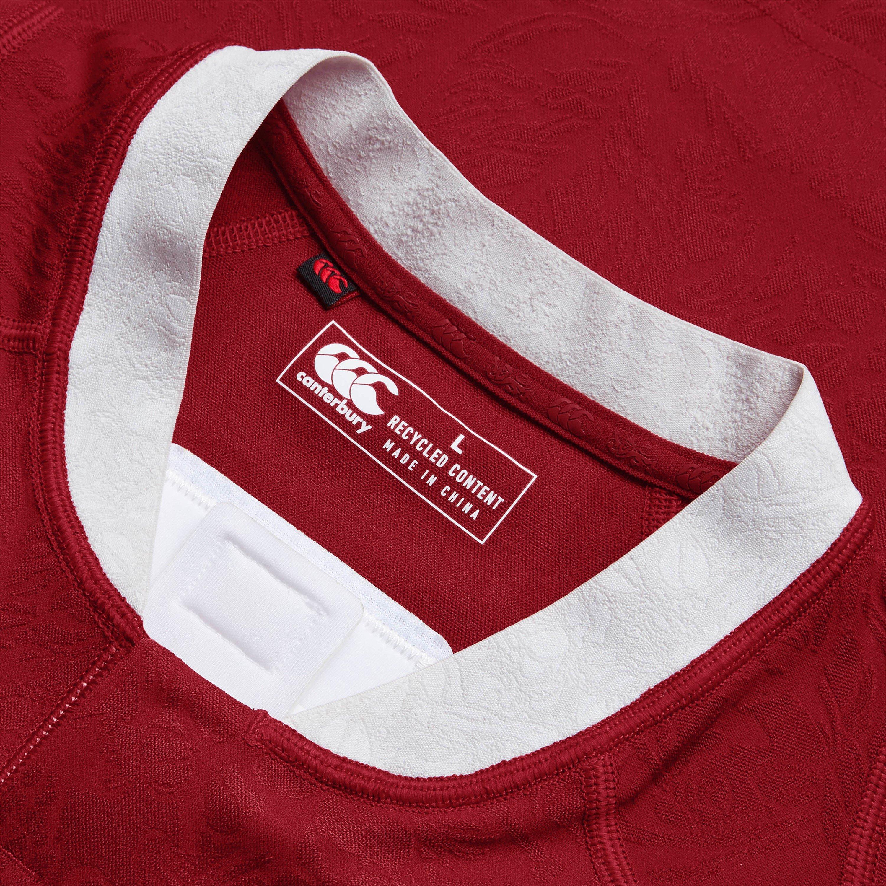 Red Dahlia - Canterbury - British & Irish Lions 2025 Authentic Shirt Mens - 12