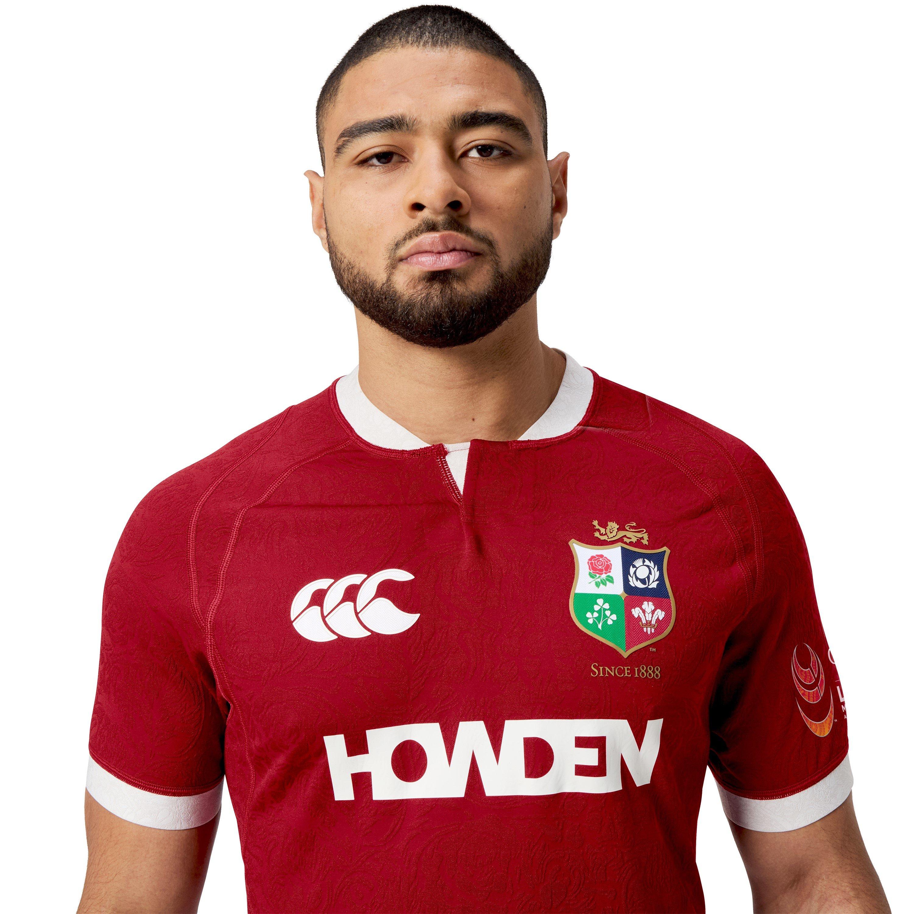 Red Dahlia - Canterbury - British & Irish Lions 2025 Authentic Shirt Mens - 6