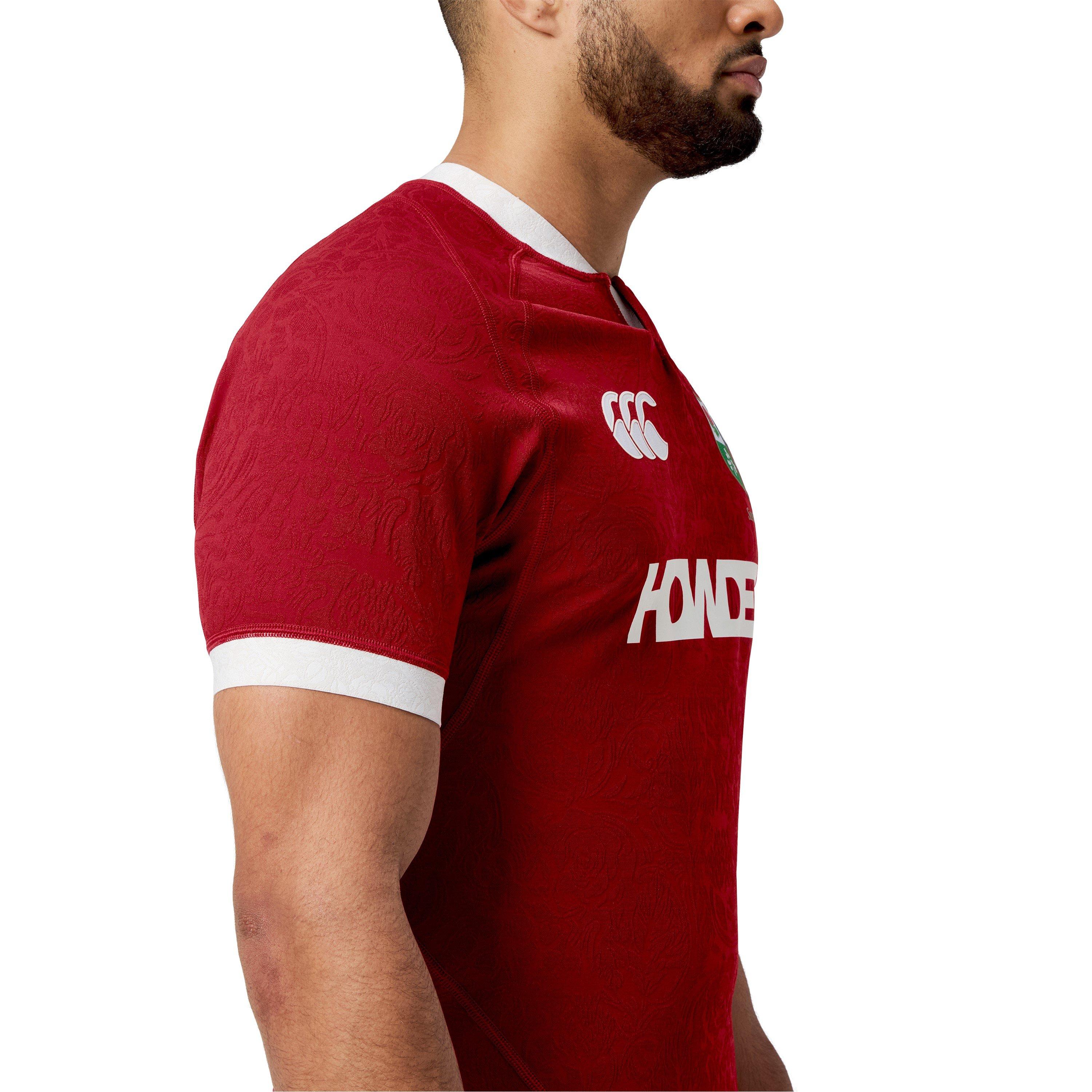 Red Dahlia - Canterbury - British & Irish Lions 2025 Authentic Shirt Mens - 8