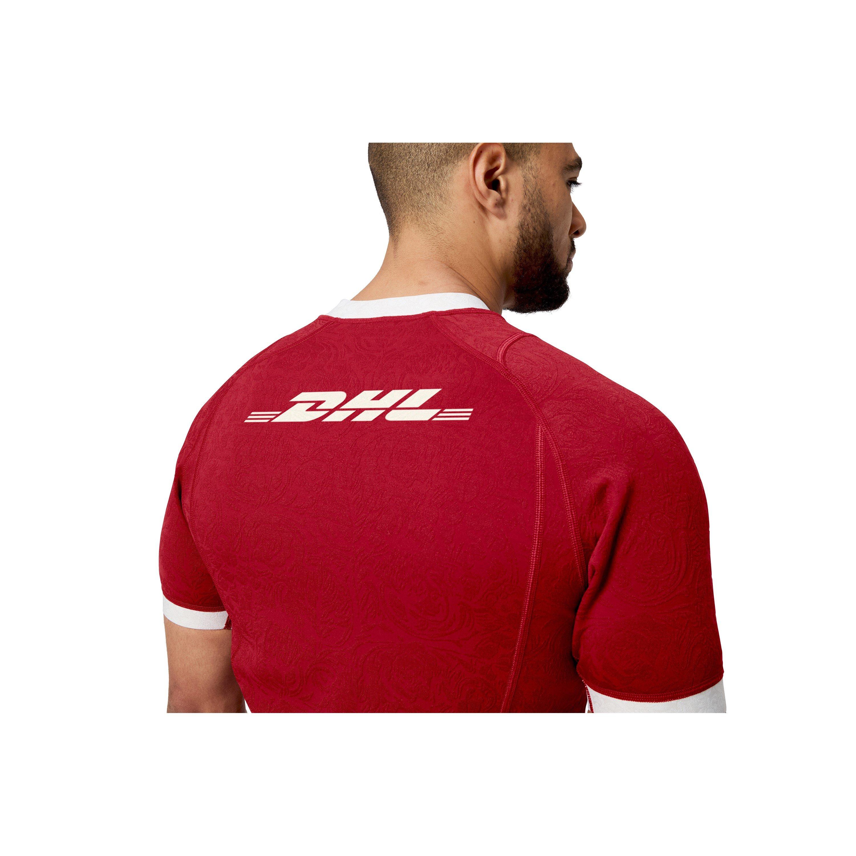 Red Dahlia - Canterbury - British & Irish Lions 2025 Authentic Shirt Mens - 9