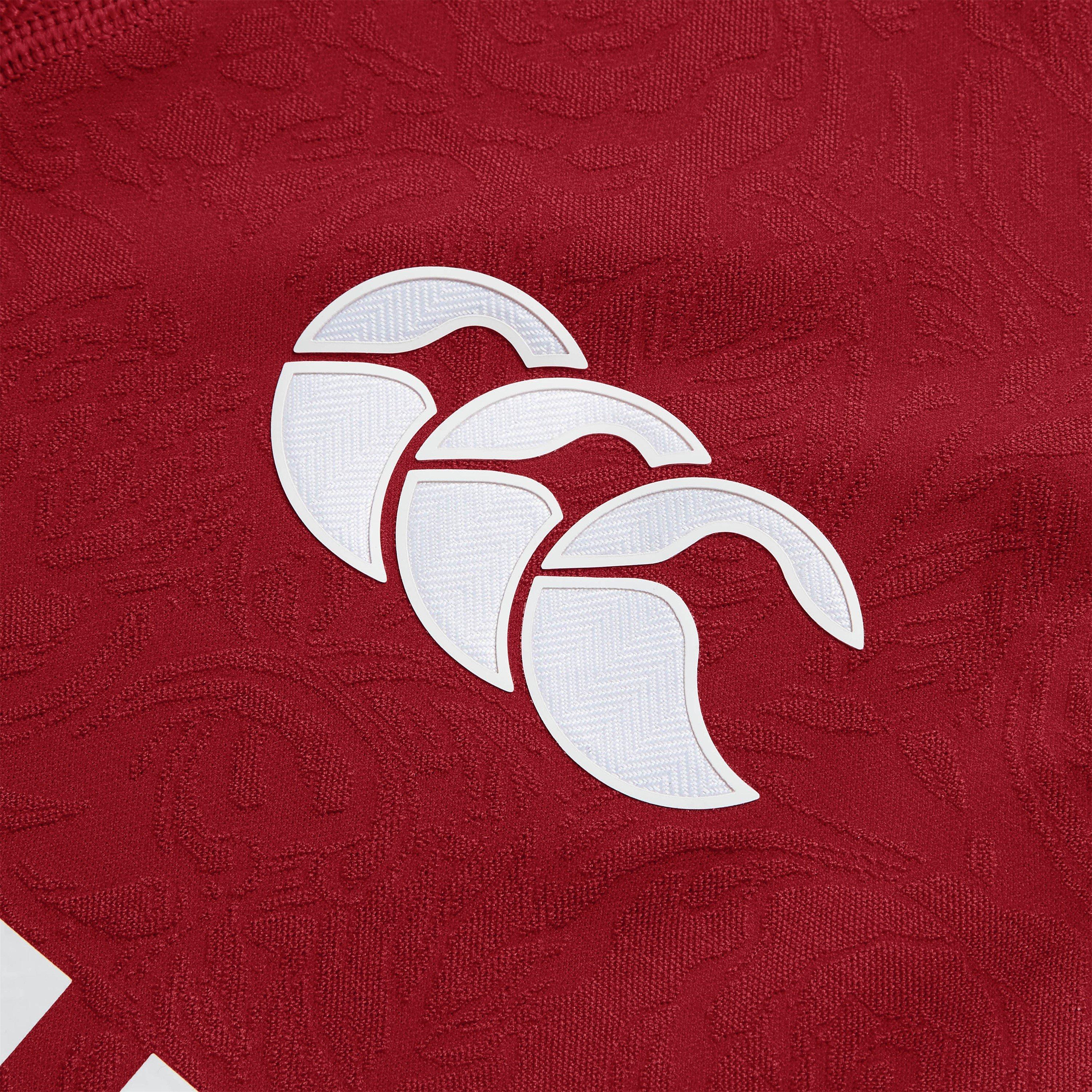 Red Dahlia - Canterbury - British & Irish Lions 2025 Authentic Shirt Mens - 10