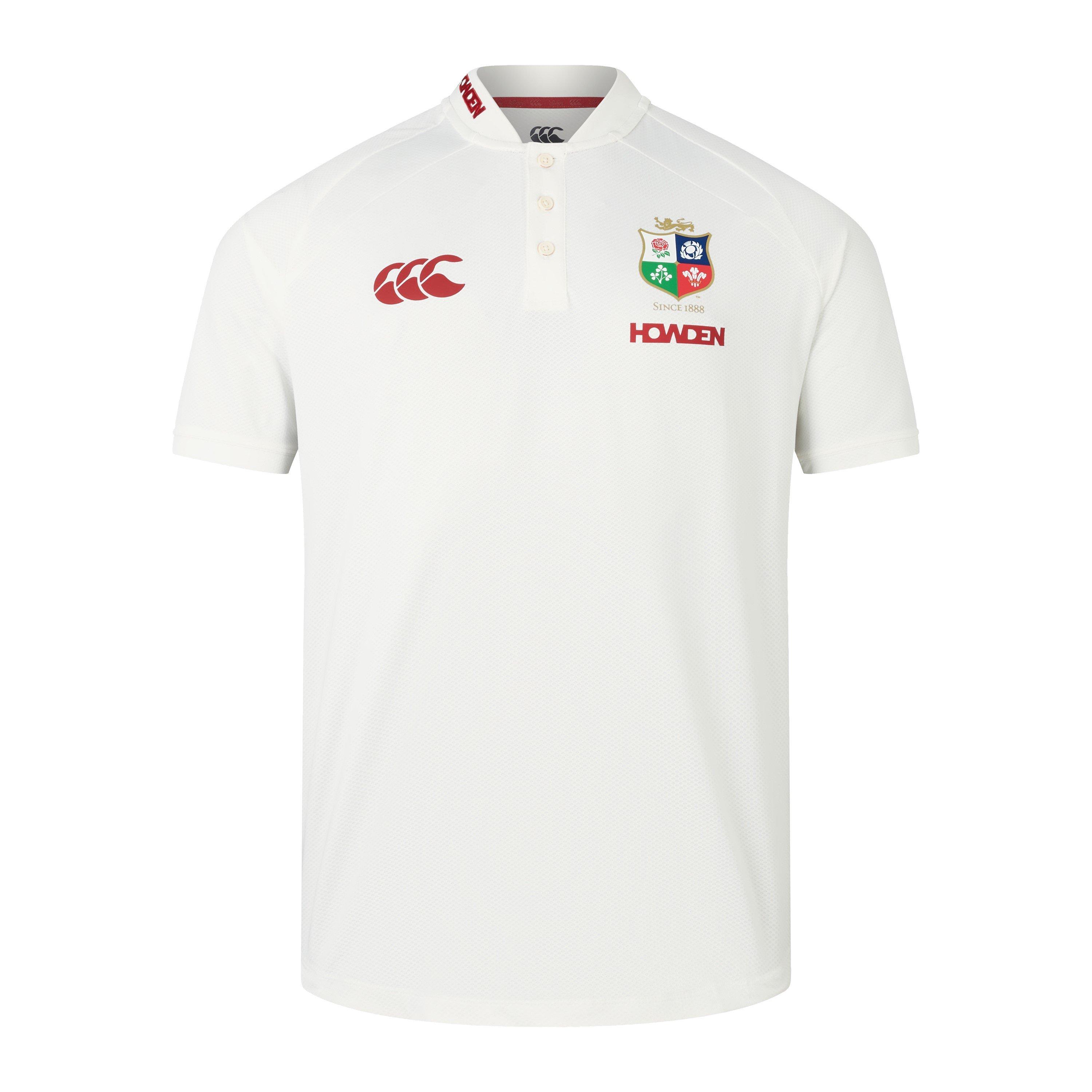 Canterbury Men's British And Irish Lions Polo Shirt 2025 Adults - Egret - S