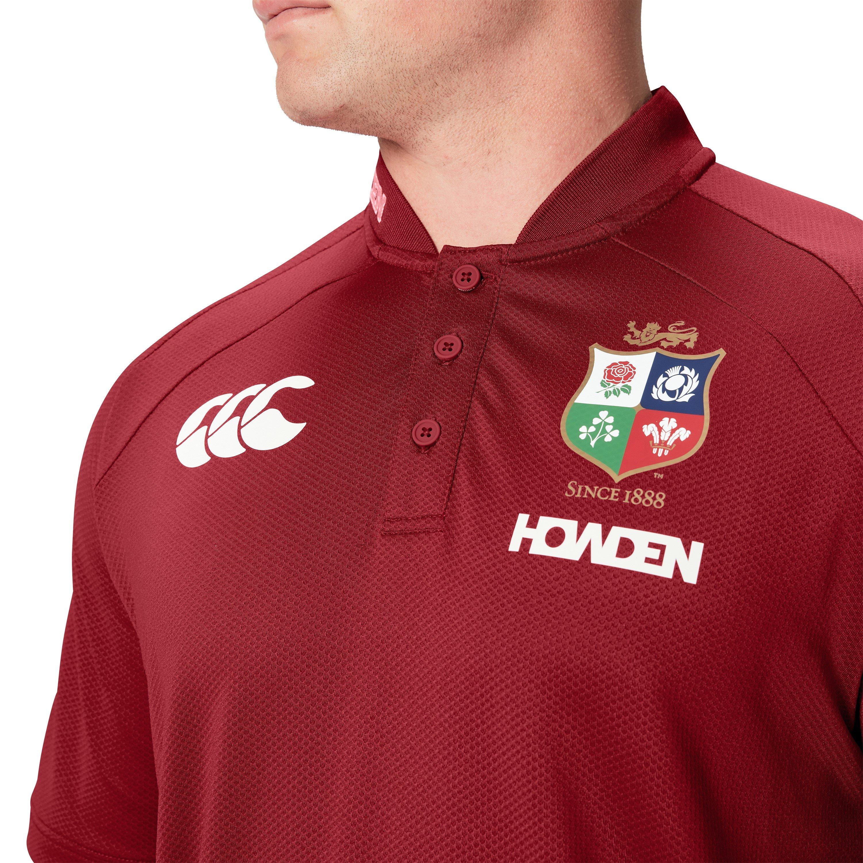 Rot-Dahlie - Canterbury - British and Irish Lions Polo Shirt 2025 Adults - 5