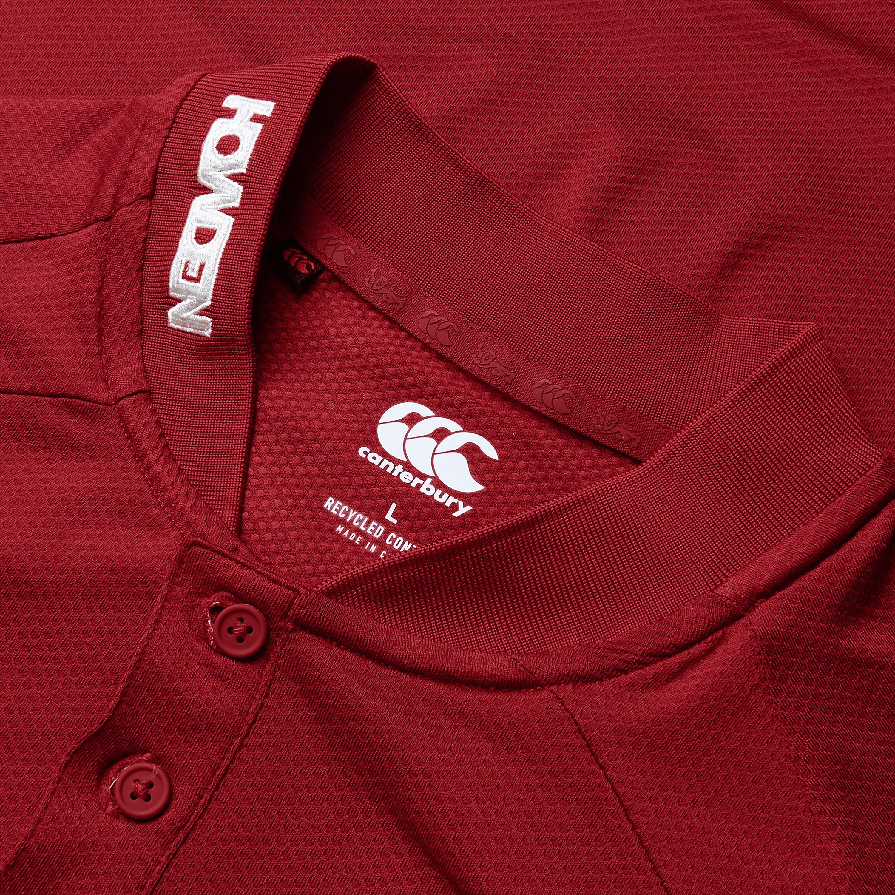 Rot-Dahlie - Canterbury - British and Irish Lions Polo Shirt 2025 Adults - 10