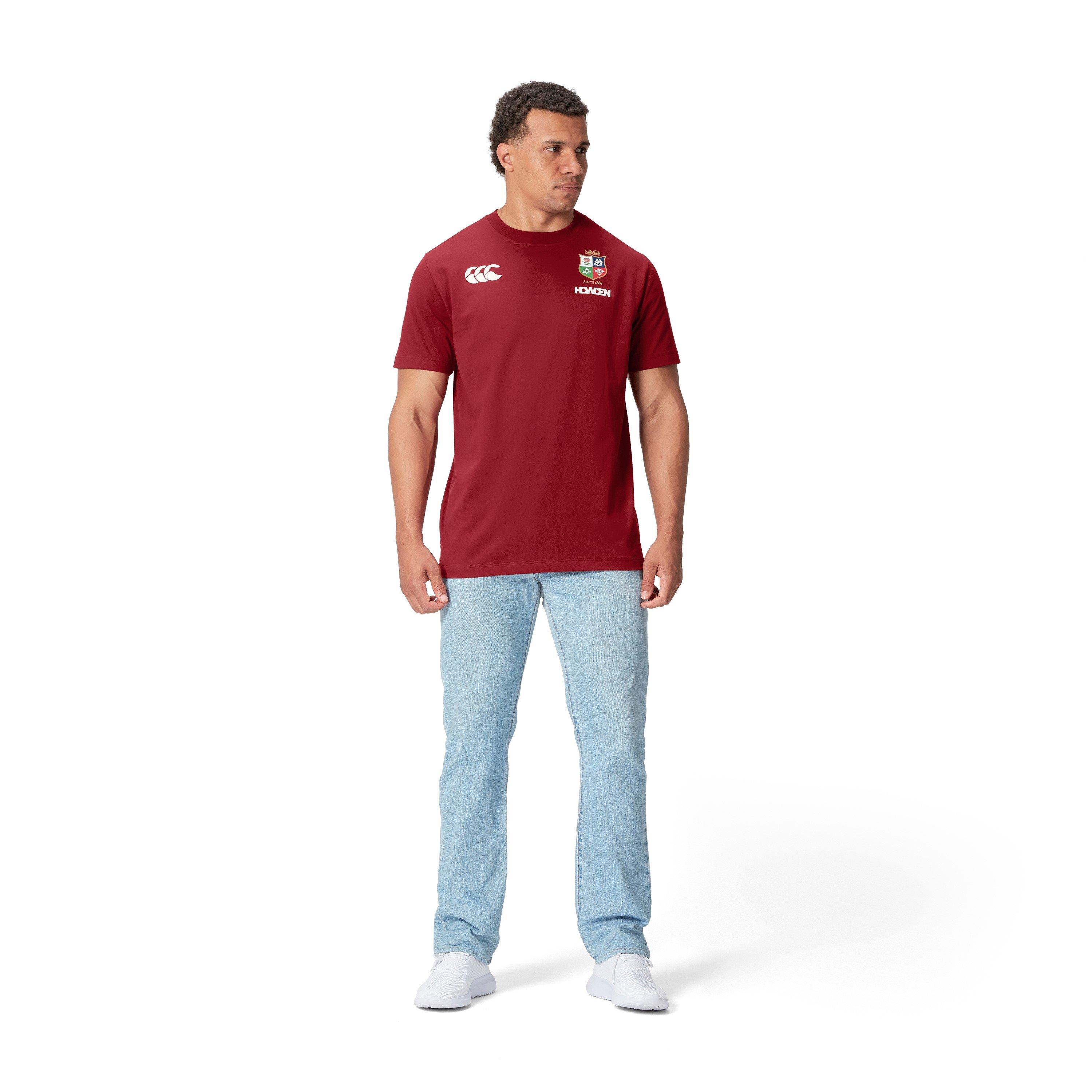 Red Dahlia - Canterbury - British and Irish Lions T-Shirt 2025 Adults - 7