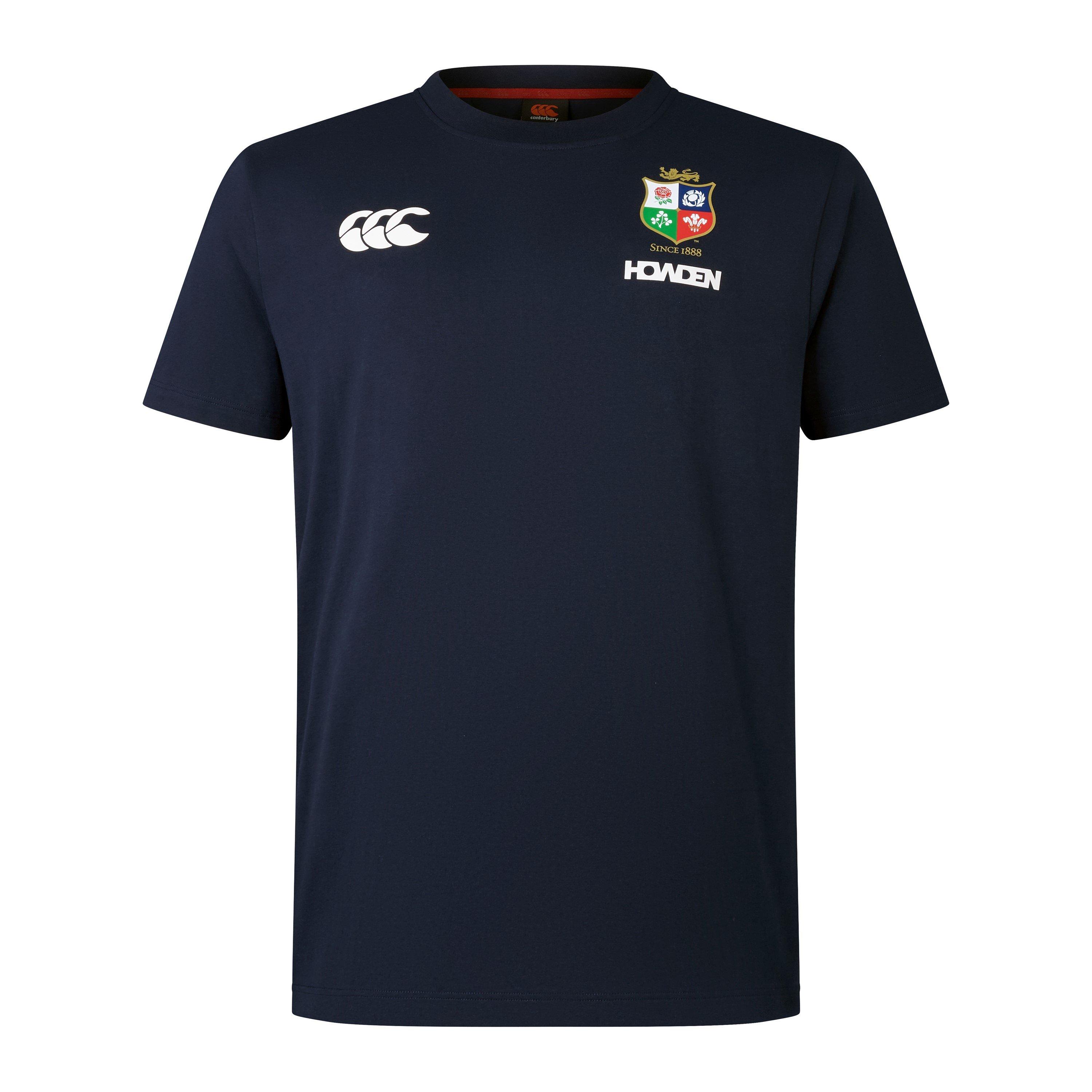 Canterbury★半袖 British & Irish Lions ロゴ トップス Tシャツ British & Irish Lions 2025 Superlight Tシャツ ホワイト