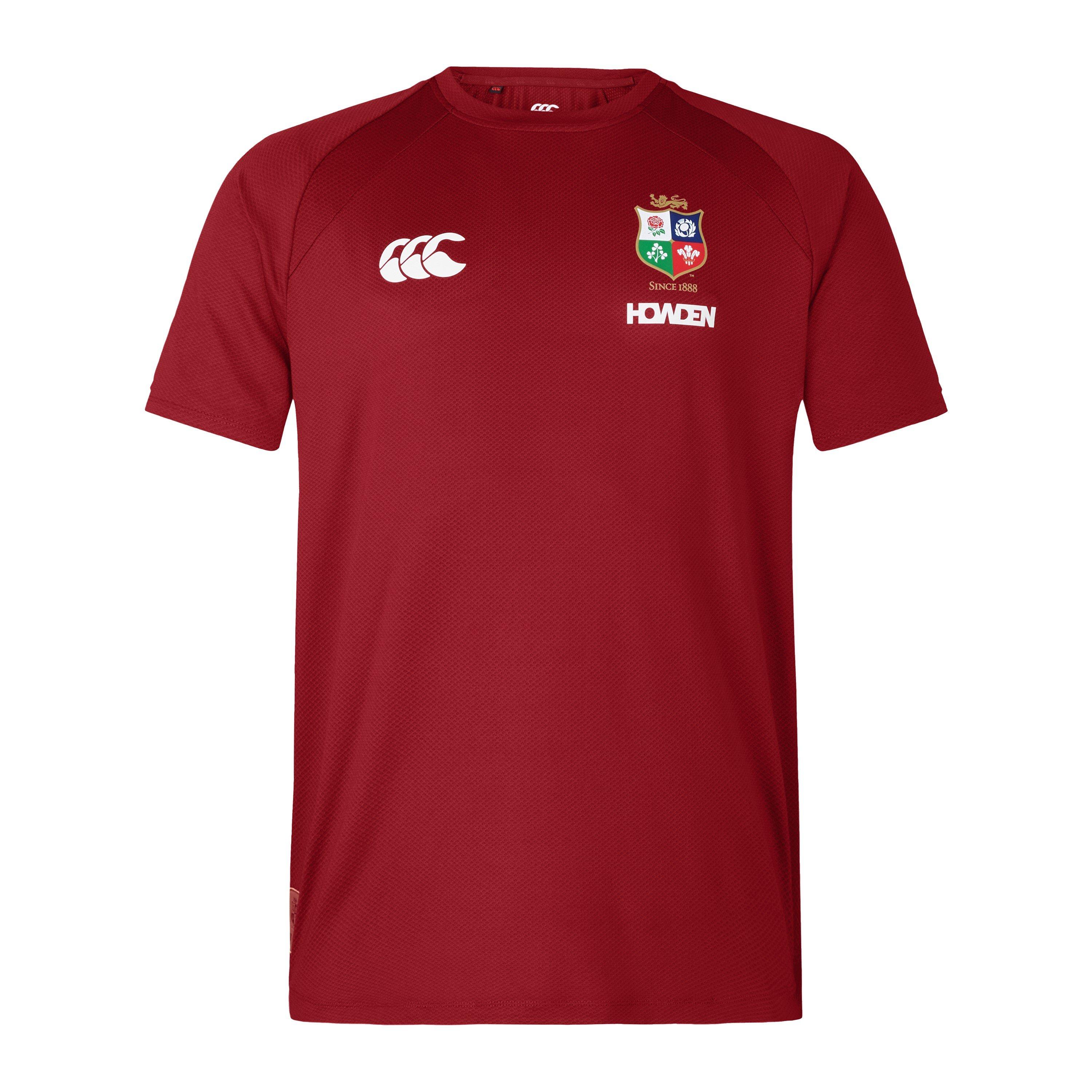 Red Dahlia - Canterbury - British and Irish Lions Everest T-Shirt 2025 Adults - 1