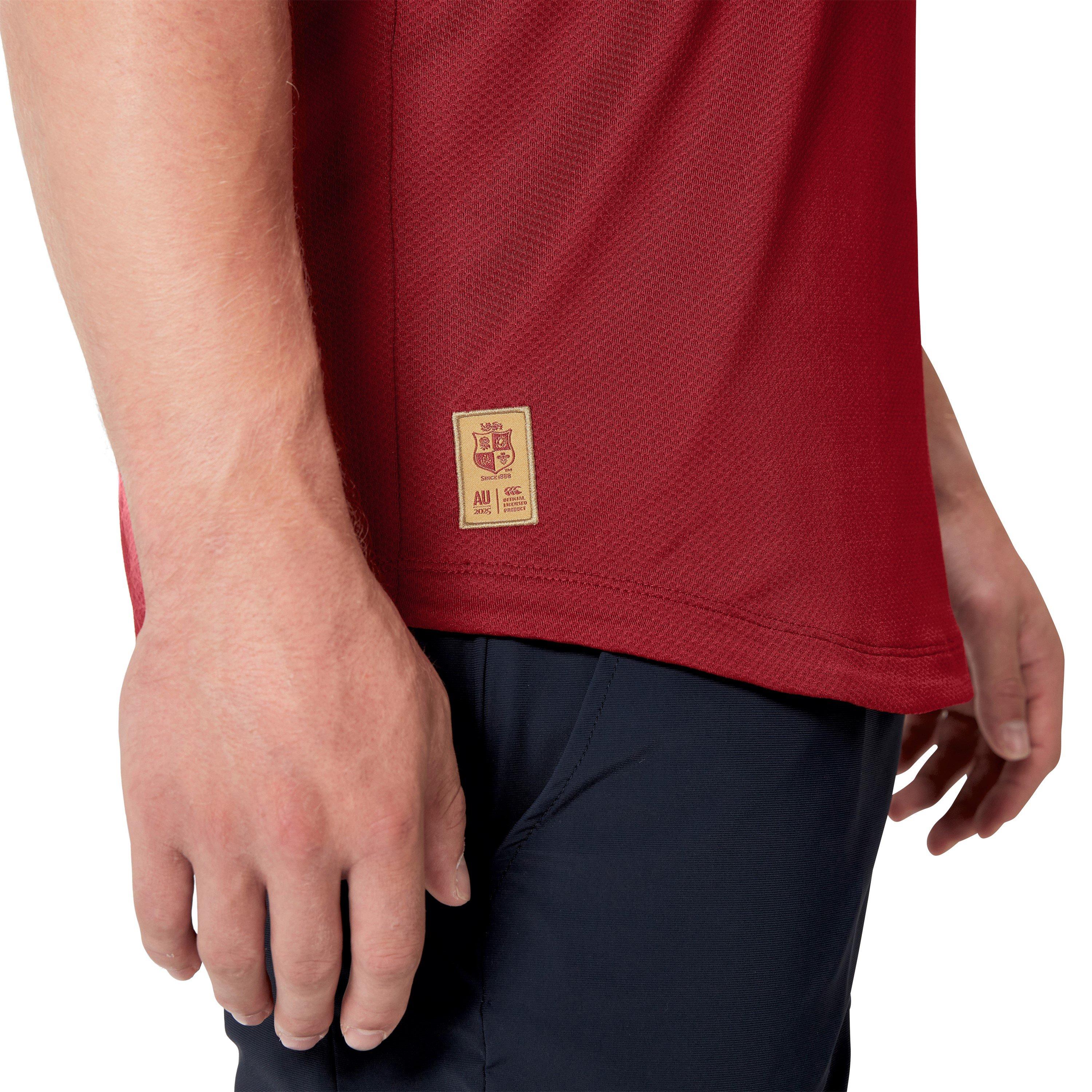 Red Dahlia - Canterbury - British and Irish Lions Everest T-Shirt 2025 Adults - 11