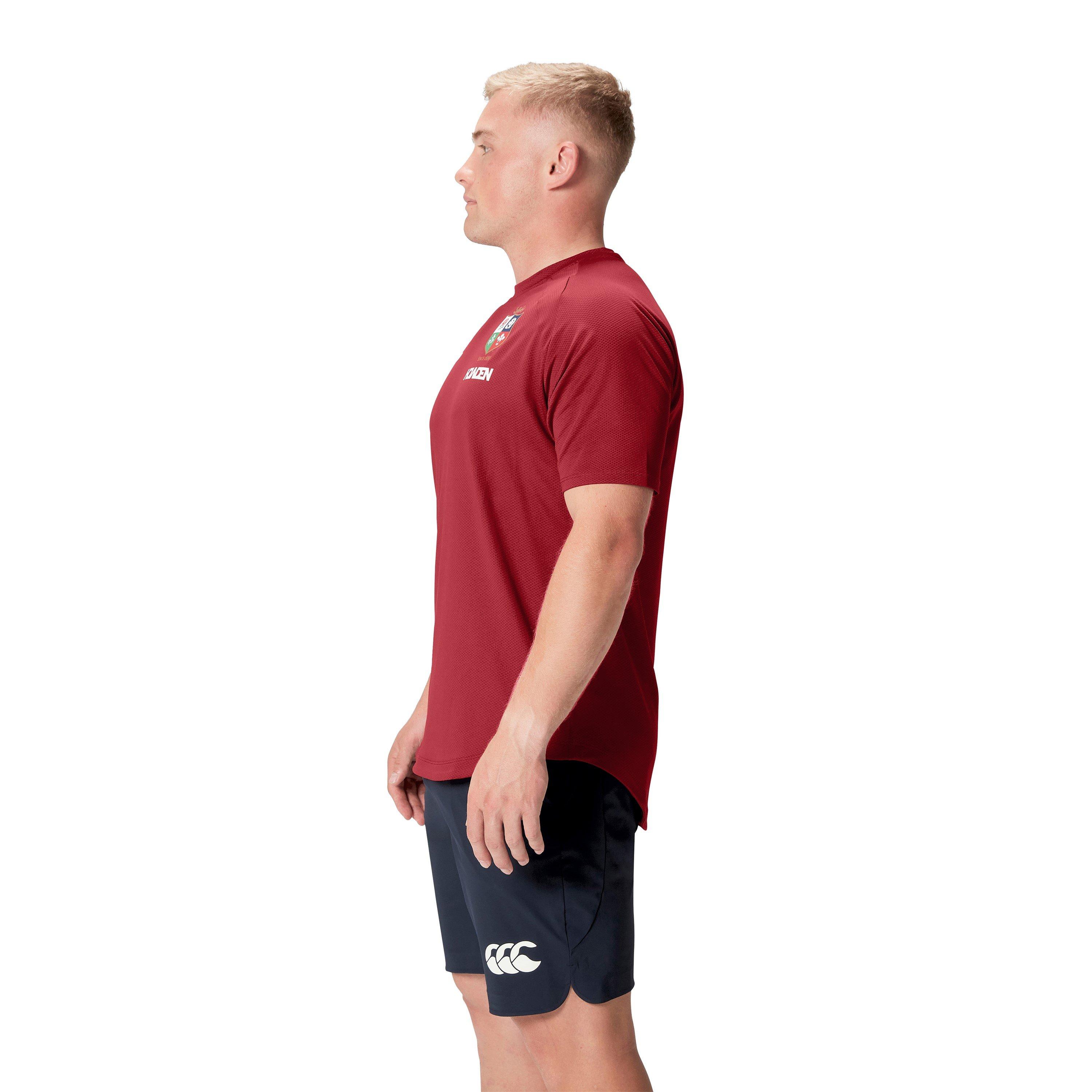 Red Dahlia - Canterbury - British and Irish Lions Everest T-Shirt 2025 Adults - 14