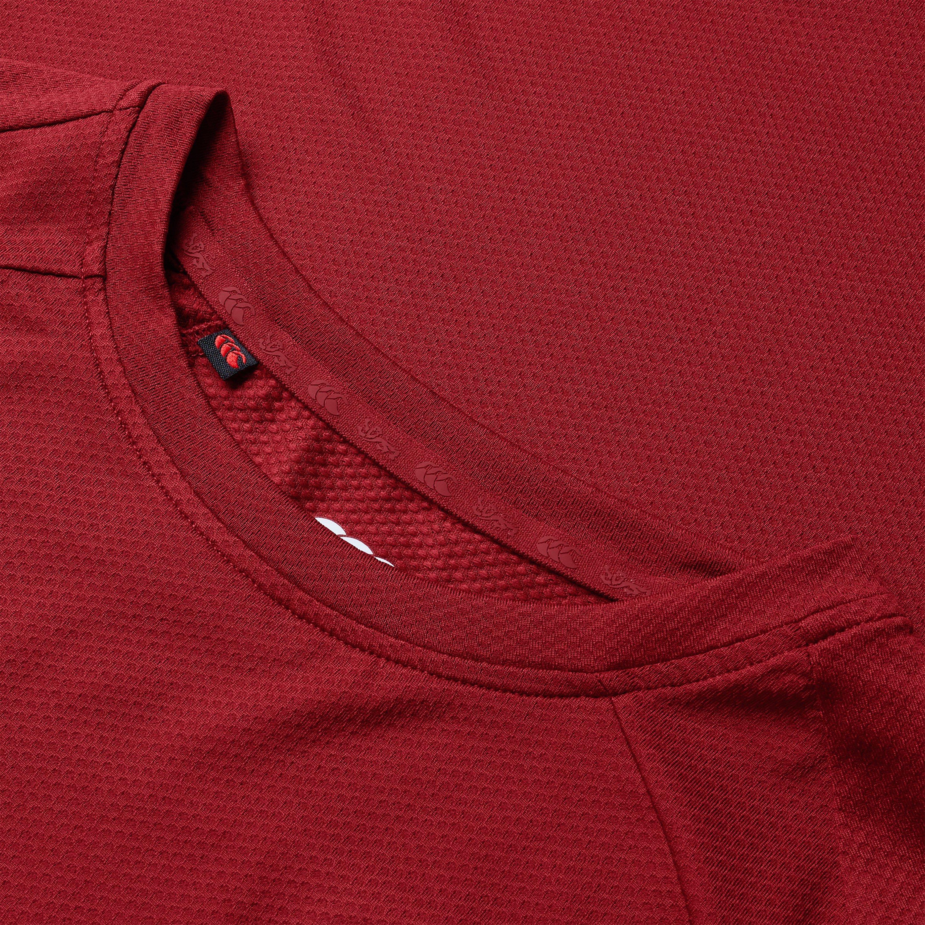 Red Dahlia - Canterbury - British and Irish Lions Everest T-Shirt 2025 Adults - 15