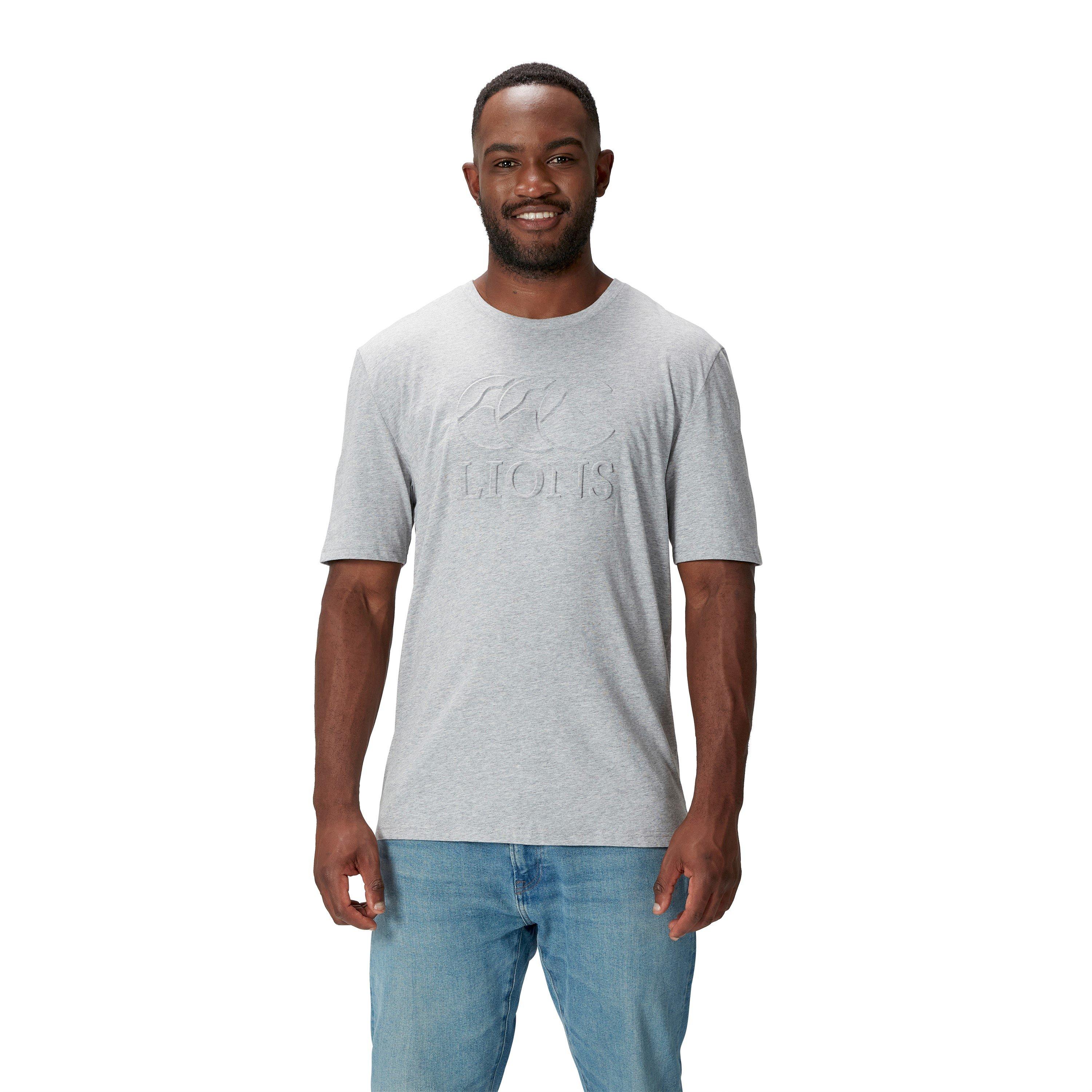 Grau meliert - Canterbury - British and Irish Lions Monument T-Shirt 2024 Adults - 3