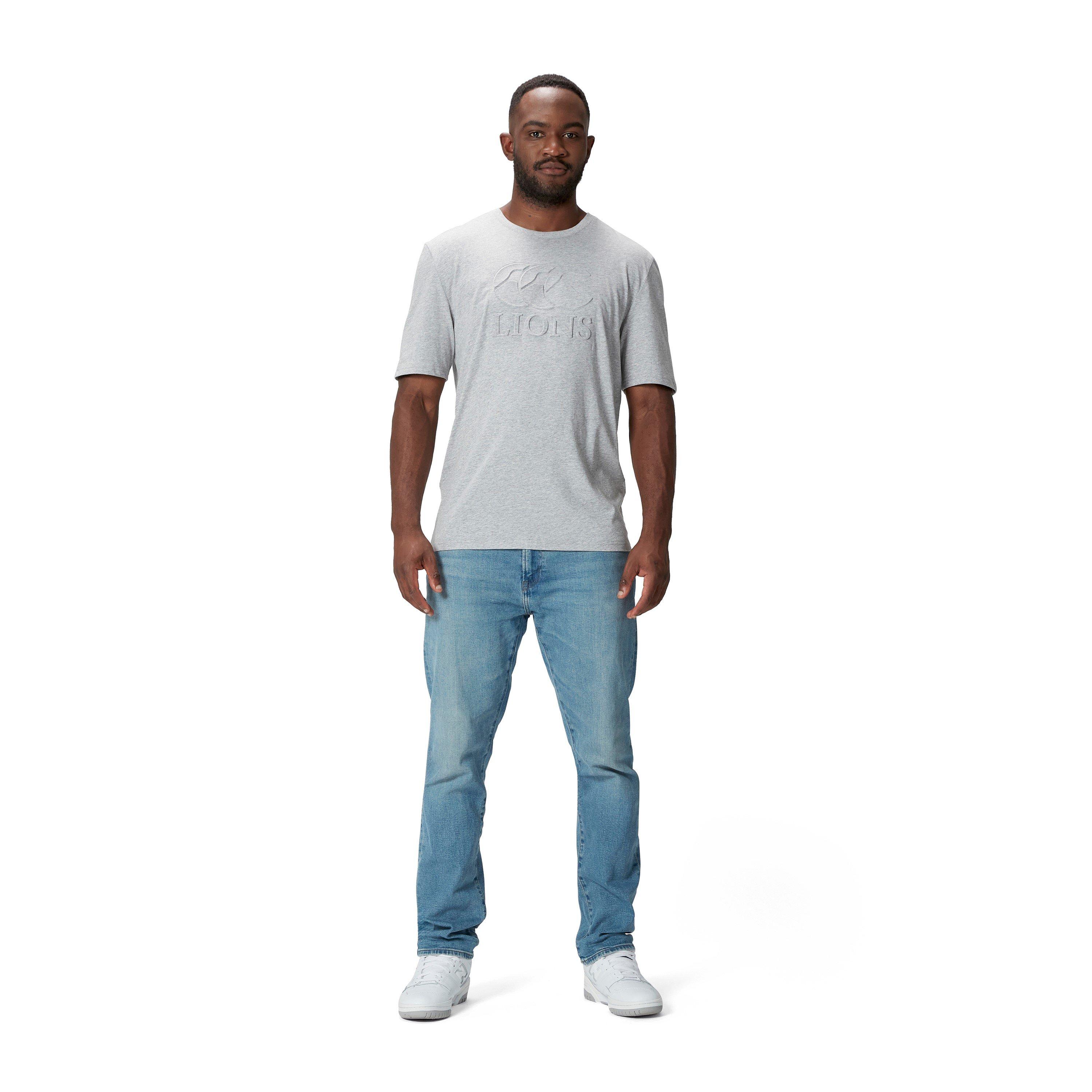 Grau meliert - Canterbury - British and Irish Lions Monument T-Shirt 2024 Adults - 7