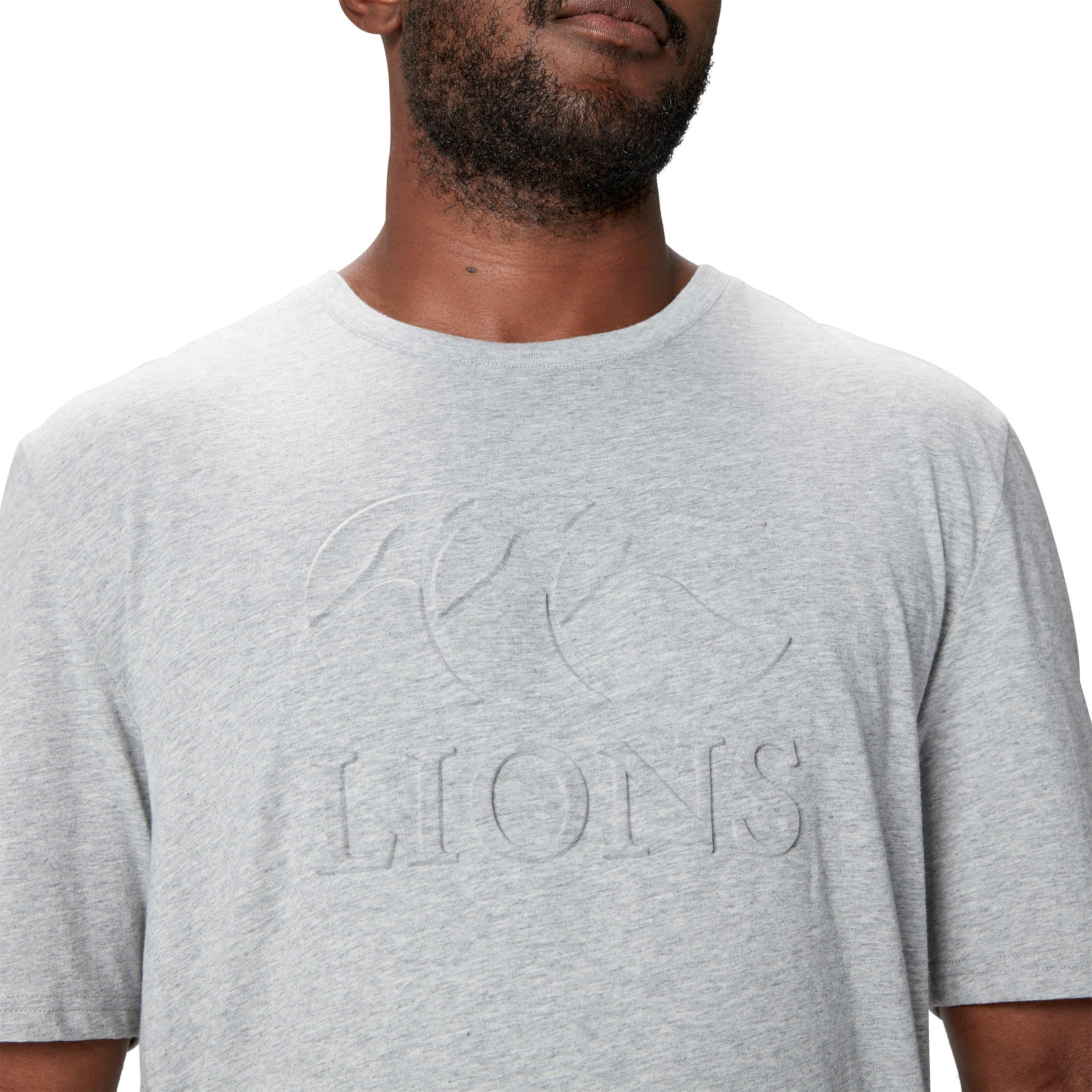 Grau meliert - Canterbury - British and Irish Lions Monument T-Shirt 2024 Adults - 10