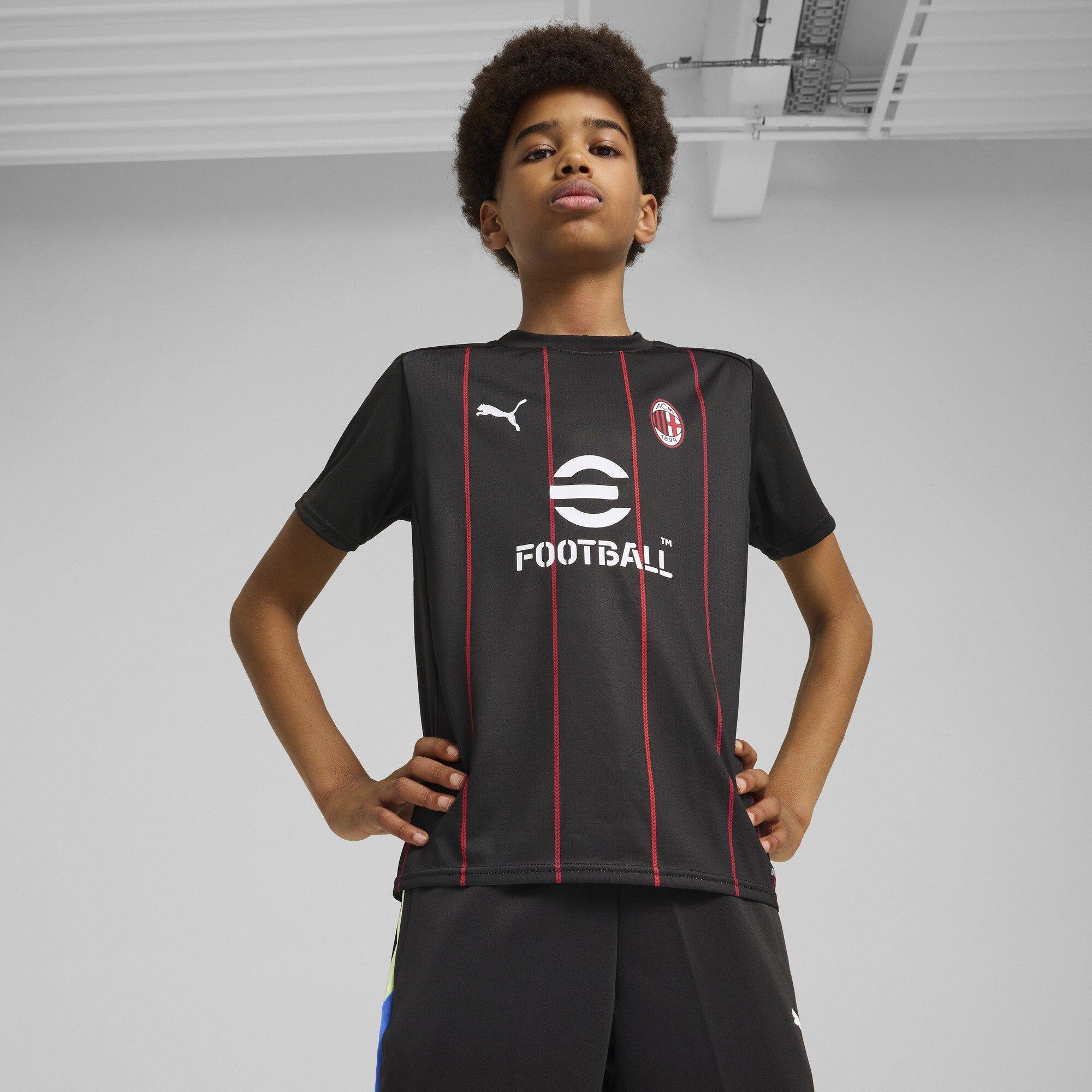 Nero/Rosso - Puma - AC Milan Prematch Shirt 2024 2025 Juniors - 2