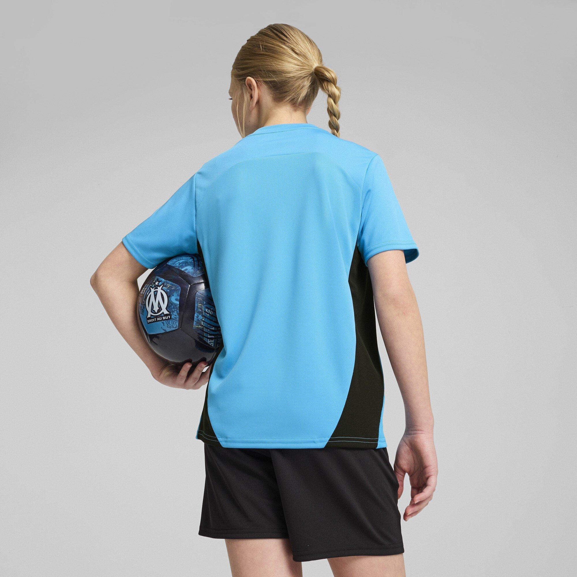 Blau/Kupfer - Puma - Olympique de Marseille Training Shirt 2024 2025 Juniors - 5