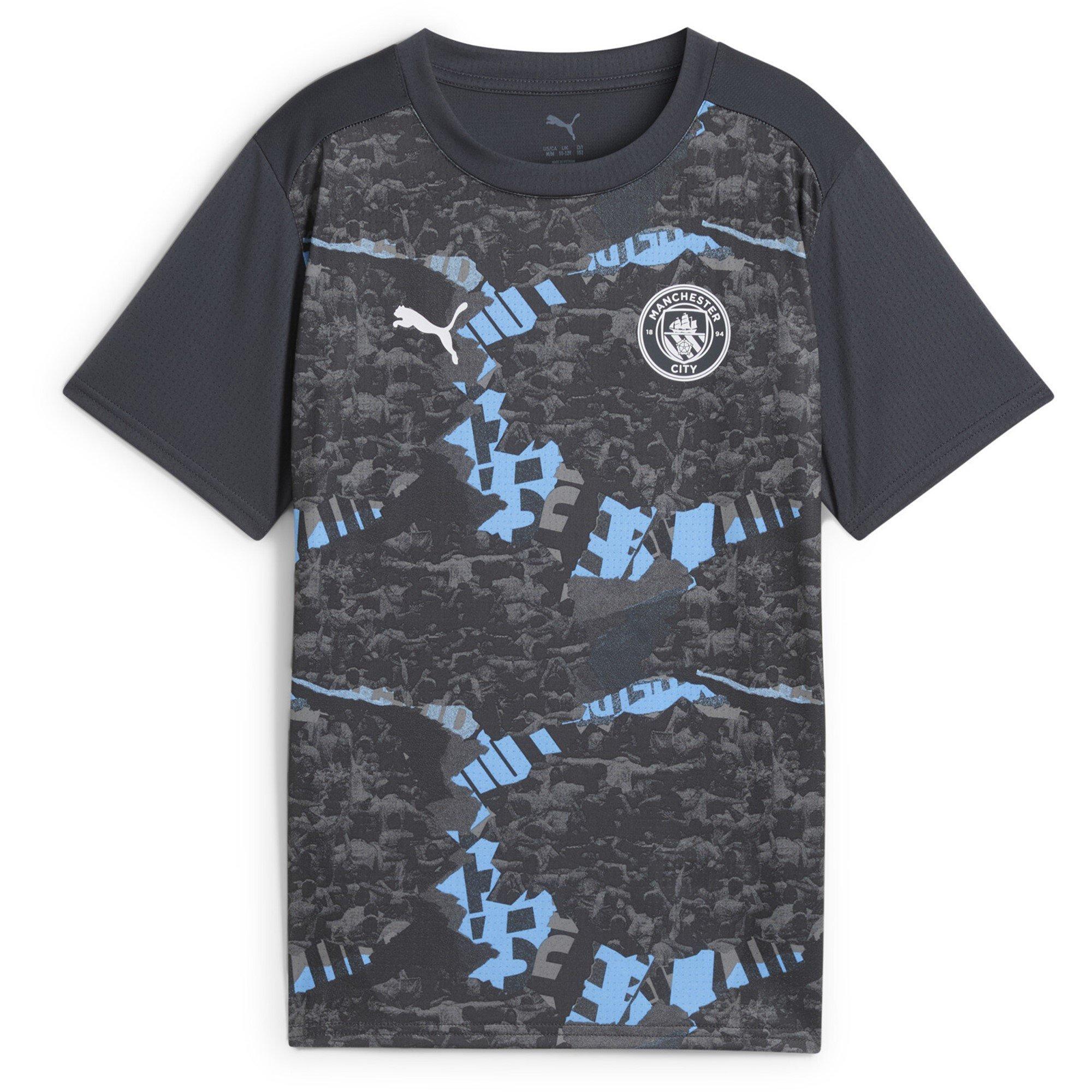 Grey Cool/Grey - Puma - Manchester City Pre Match Shirt 2024 2025 Juniors - 1