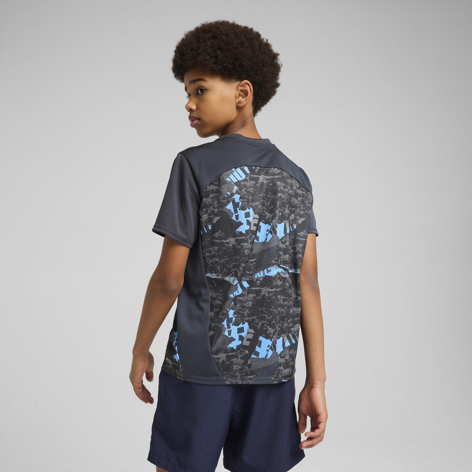 Grå Cool/Grå - Puma - Manchester City Pre Match Shirt 2024 2025 Juniors - 5