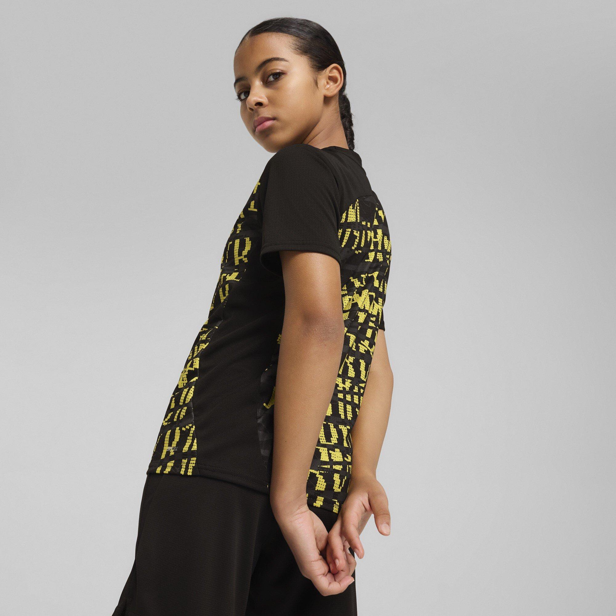 Preto/Amarelo - Puma - Borussia Dortmund Pre Match Shirt Juniors - 5