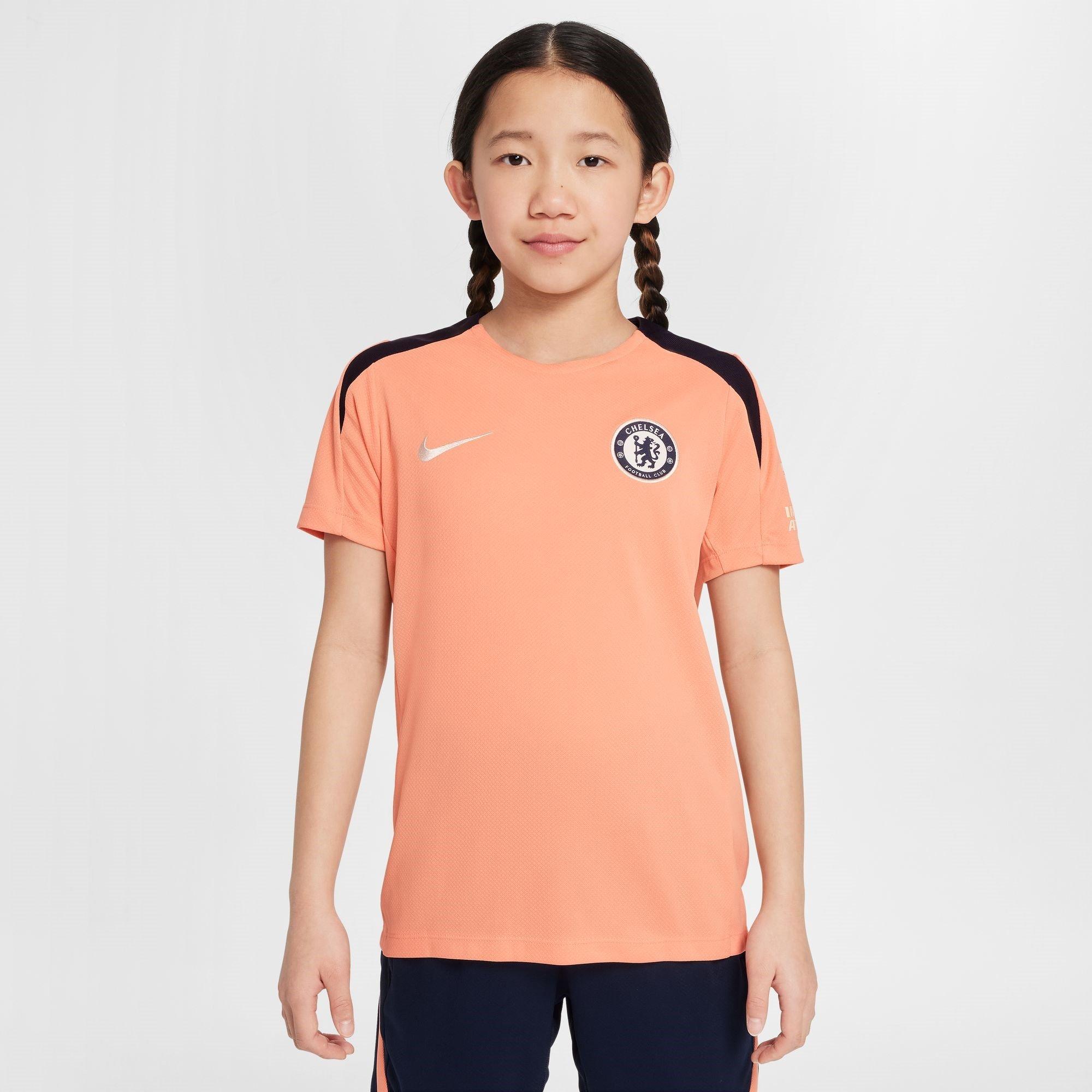 Nike  Kids Chelsea F.c. Strike Special Edition Top 2024 2025 Juniors - Apricot/Blue - 13 (XL)