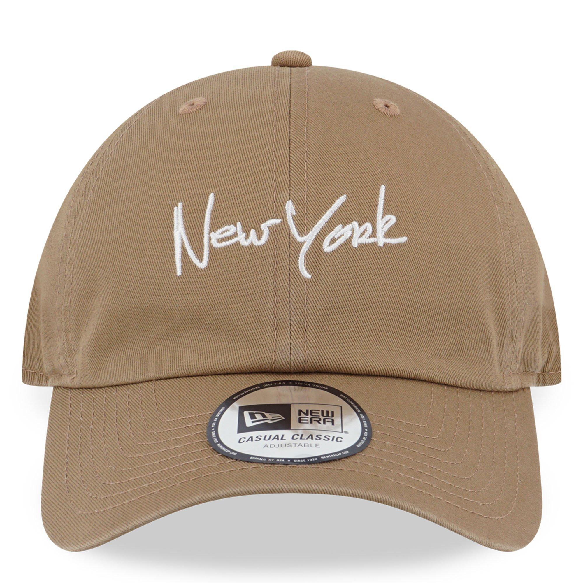 Khaki - New Era - Classic New York Script Casual Cap - 2