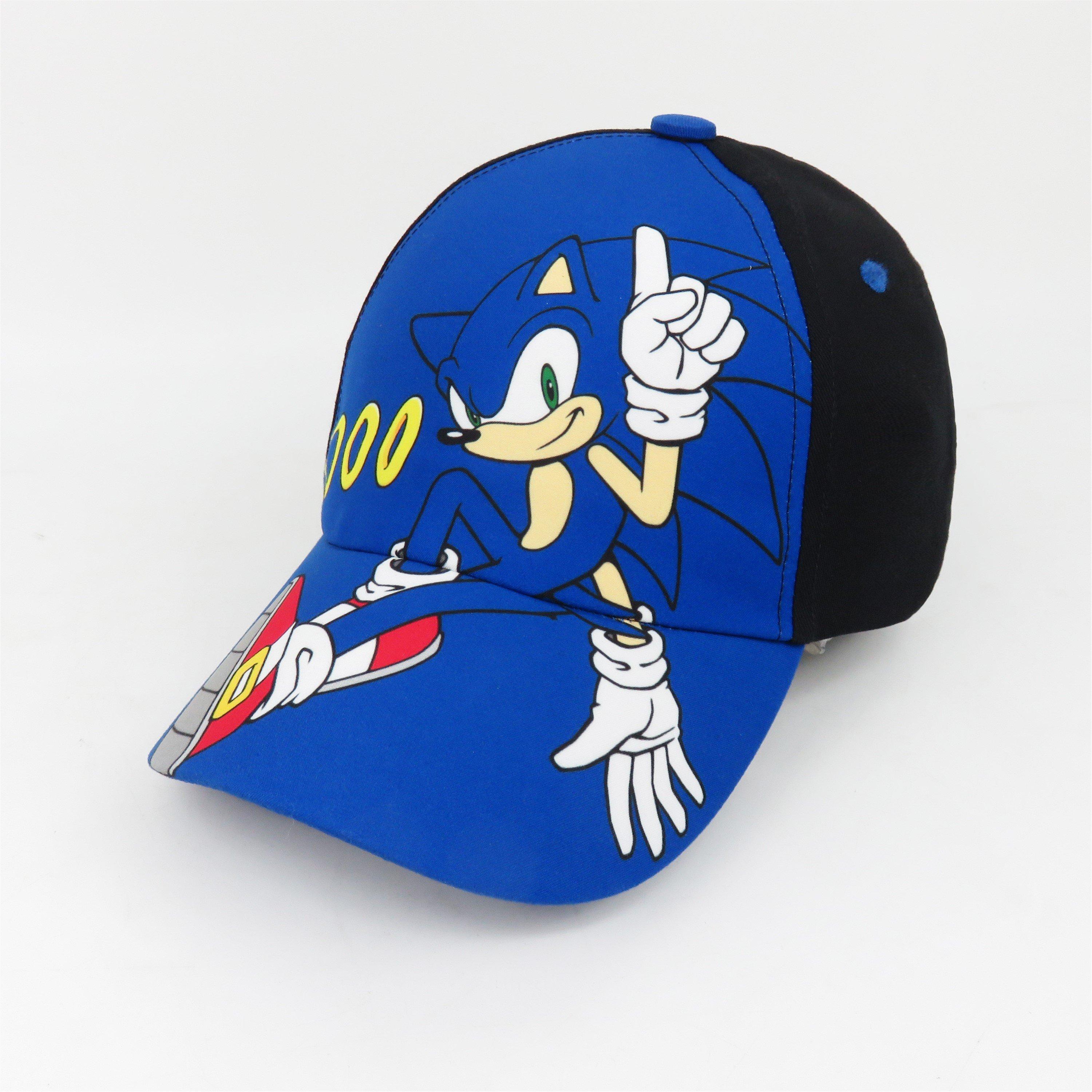 Blauw/Zwart - Sonic the Hedgehog - Sonic the Hedgehod Baseball Cap 2 Pack Childrens - 3