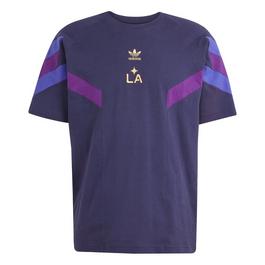 adidas LA Galaxy Originals Short Sleeve T Shirt Mens