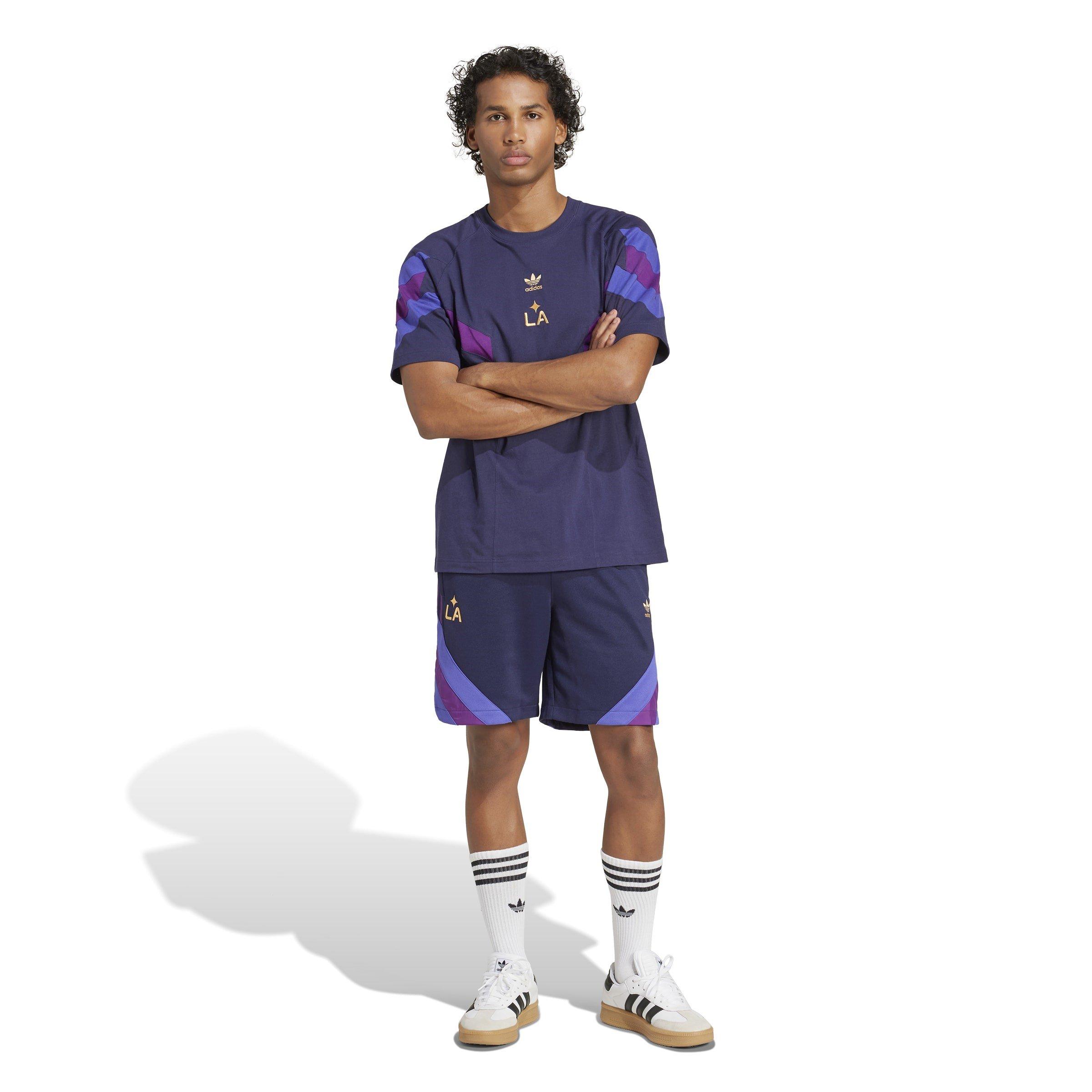 Noble Ink - adidas - LA Galaxy Originals Short Sleeve T-Shirt Mens - 7