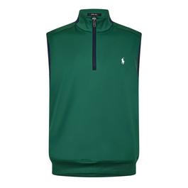 Polo Ralph Lauren Stretch Jersey Quarter Zip Gilet