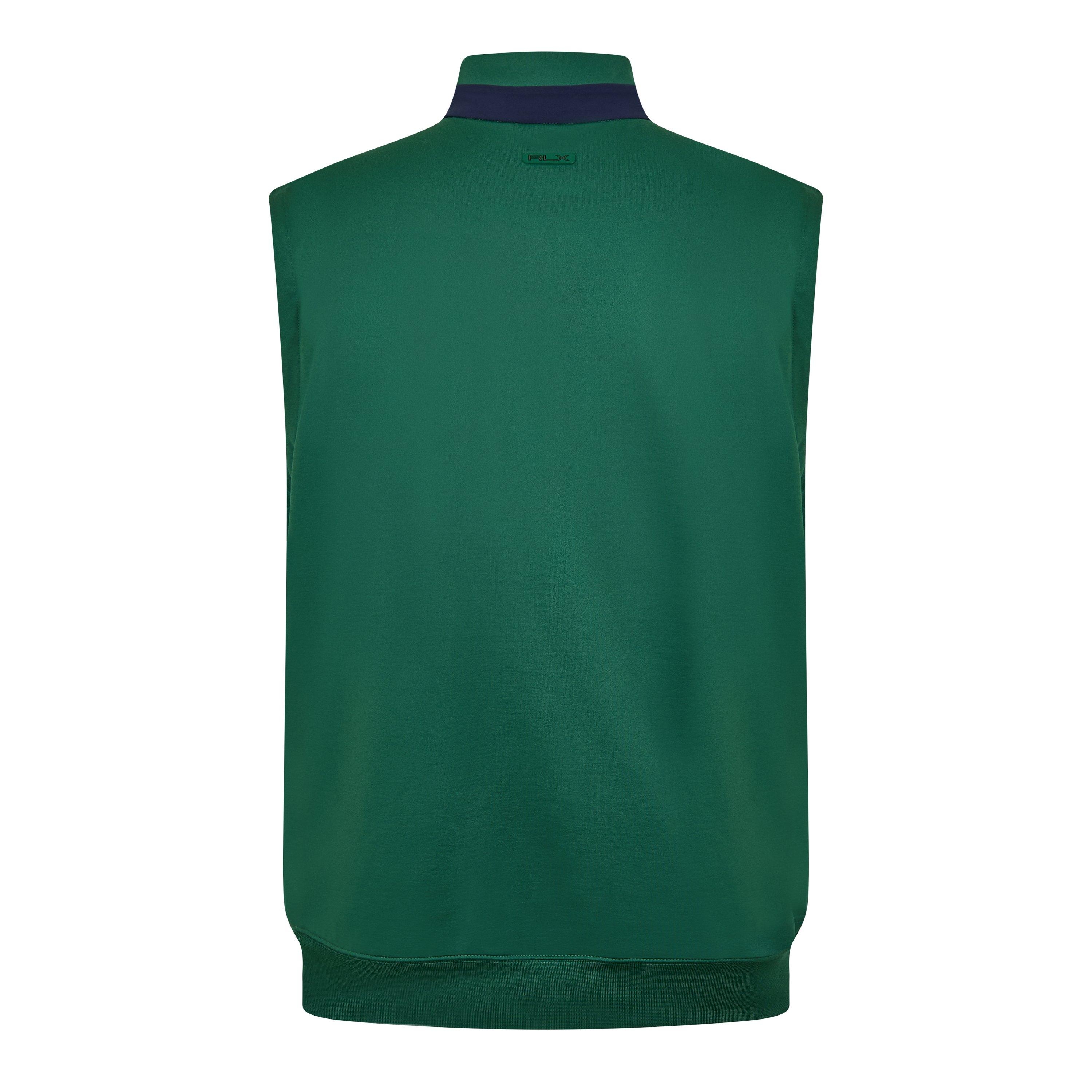 Kelly Green - Polo Ralph Lauren - Stretch Jersey Quarter-Zip Gilet - 2