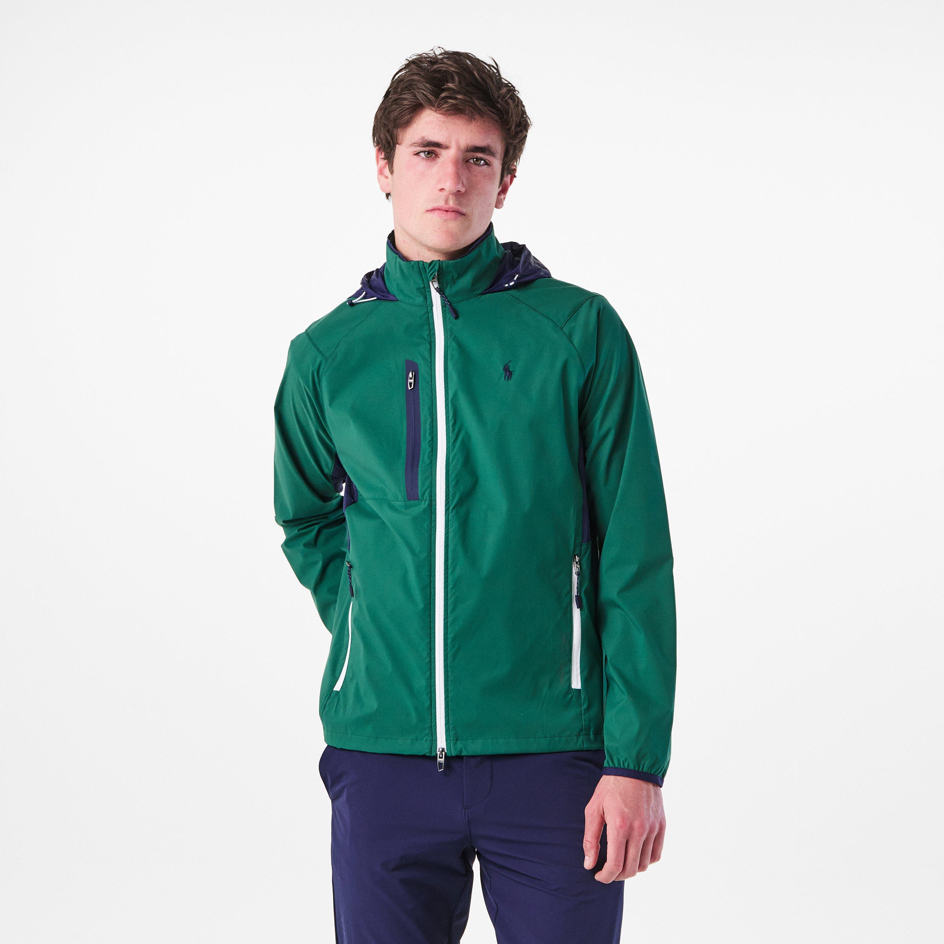 Kelly Green - Polo Ralph Lauren - Men's Moisture-Wicking Performance Golf Jacket - 3