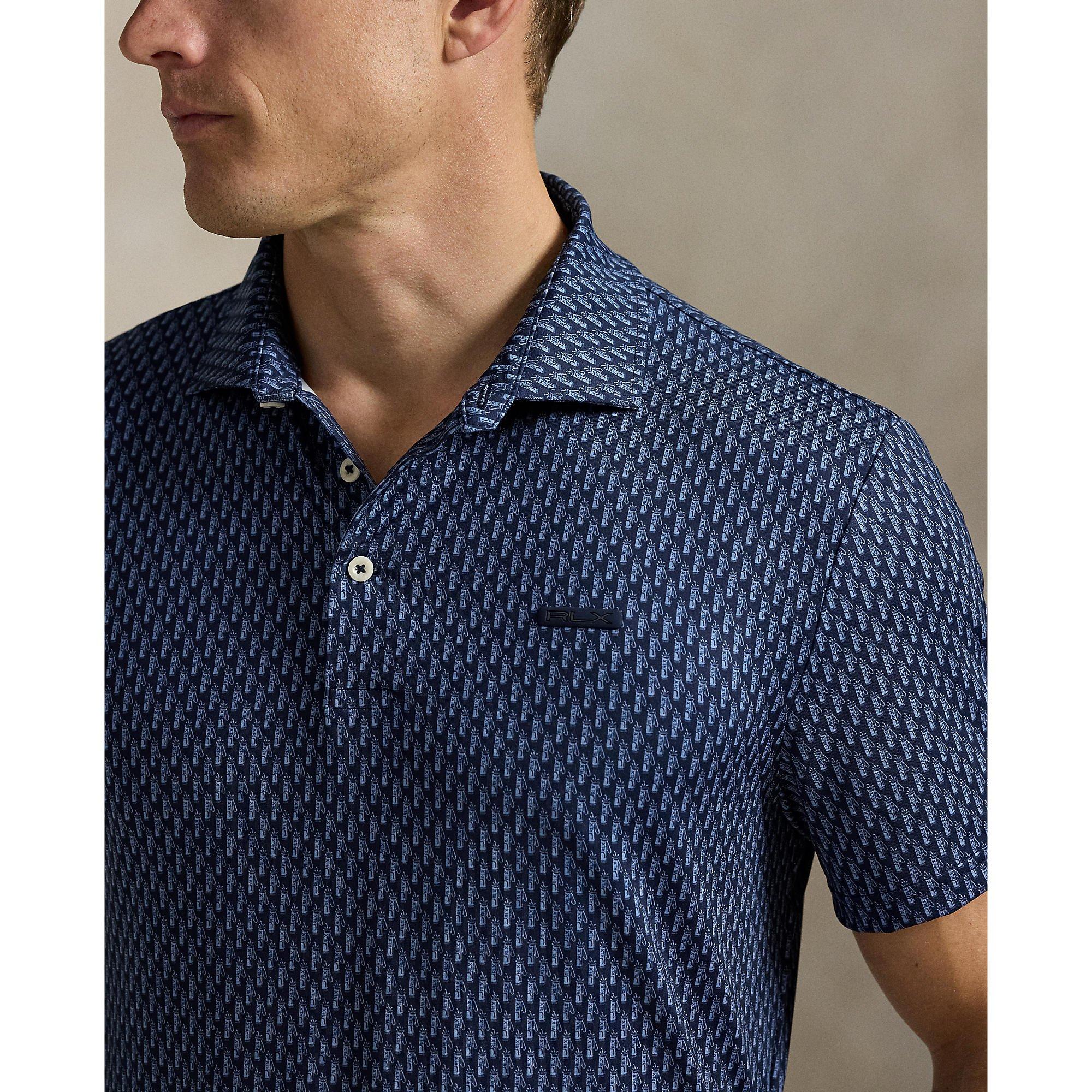 Refined Navy - Polo Ralph Lauren - Tailored Fit Performance Polo Shirt - 5