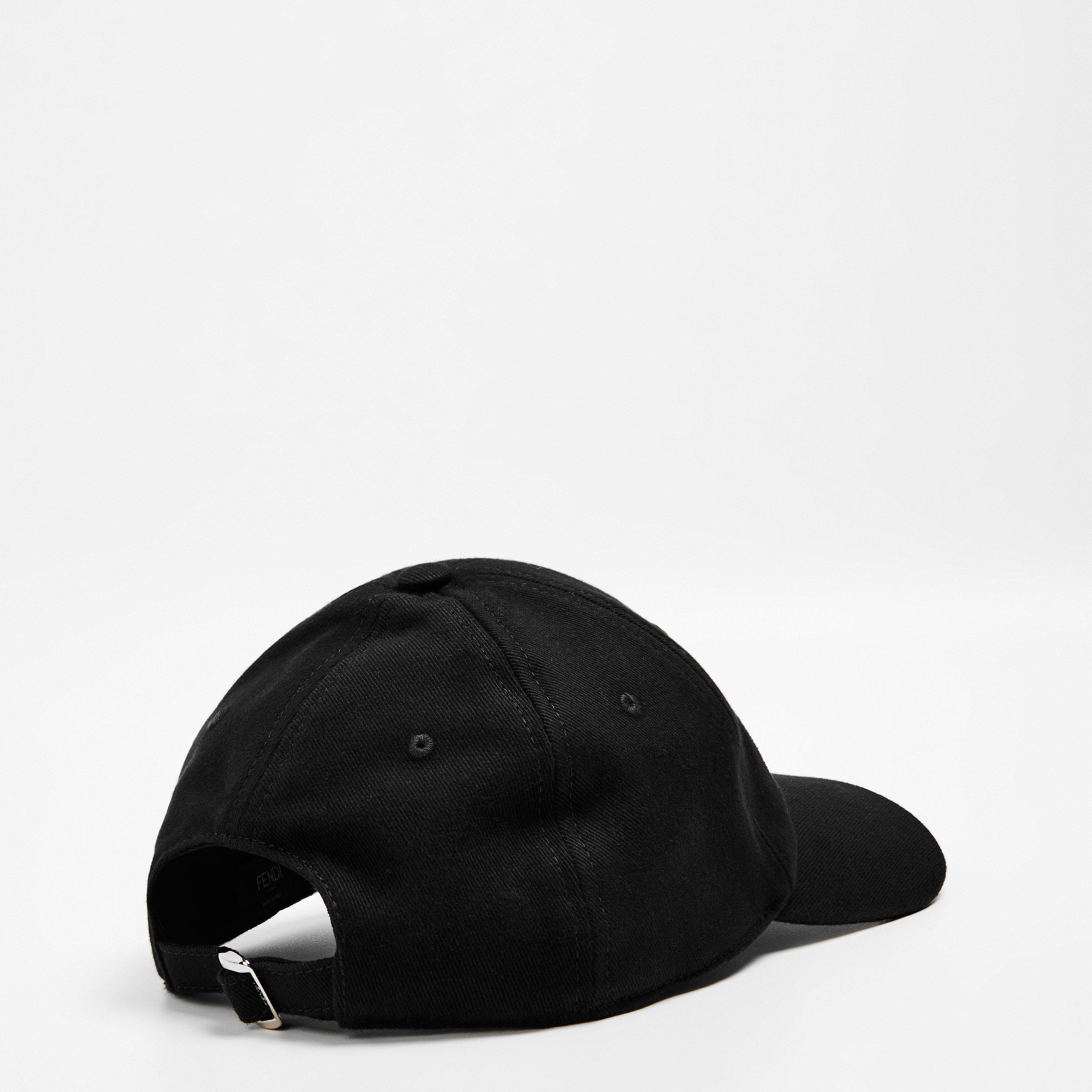 Black - Fendi - Logo Baseball Cap - 2