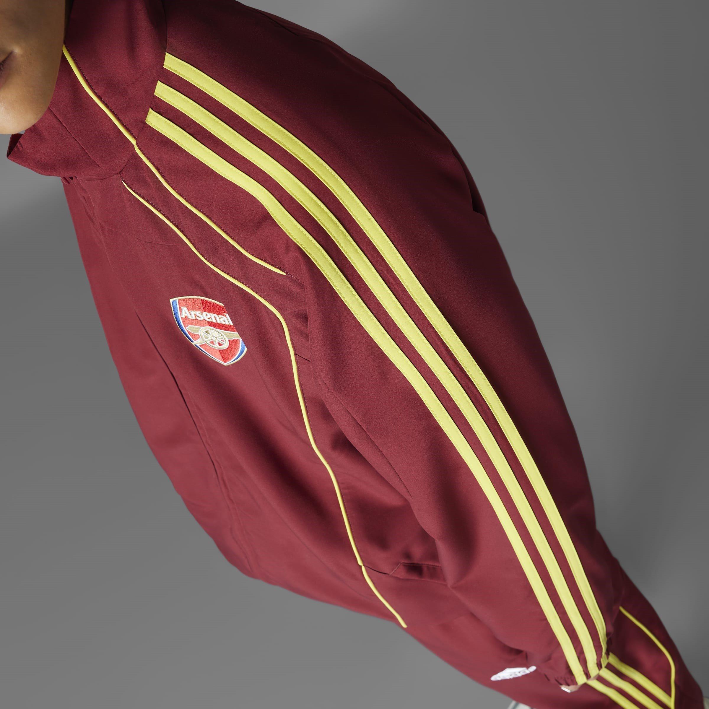Noble Maroon - adidas - Arsenal Football Club UBP Tracksuit Top Mens - 14
