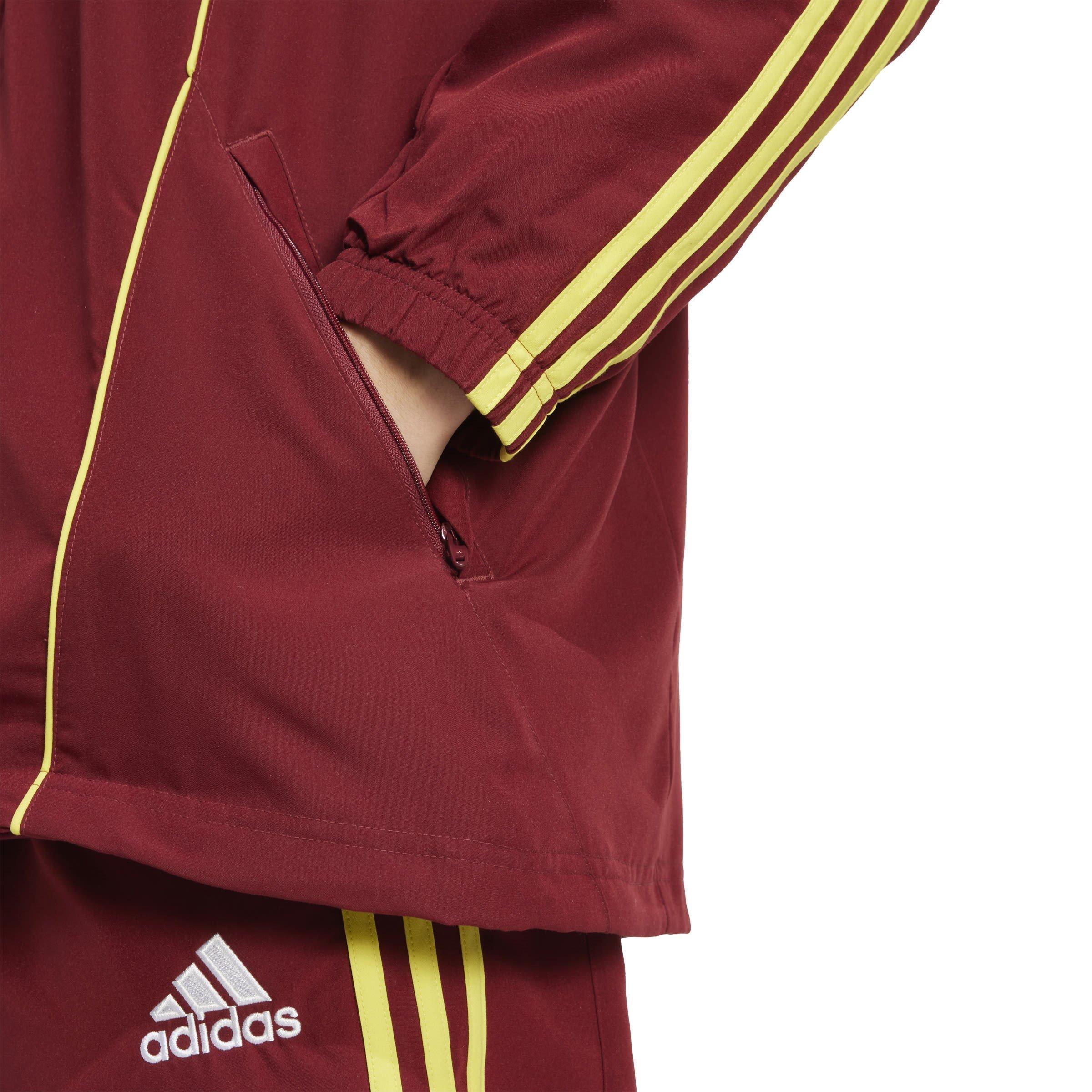 Noble Maroon - adidas - Arsenal Football Club UBP Tracksuit Top Mens - 6