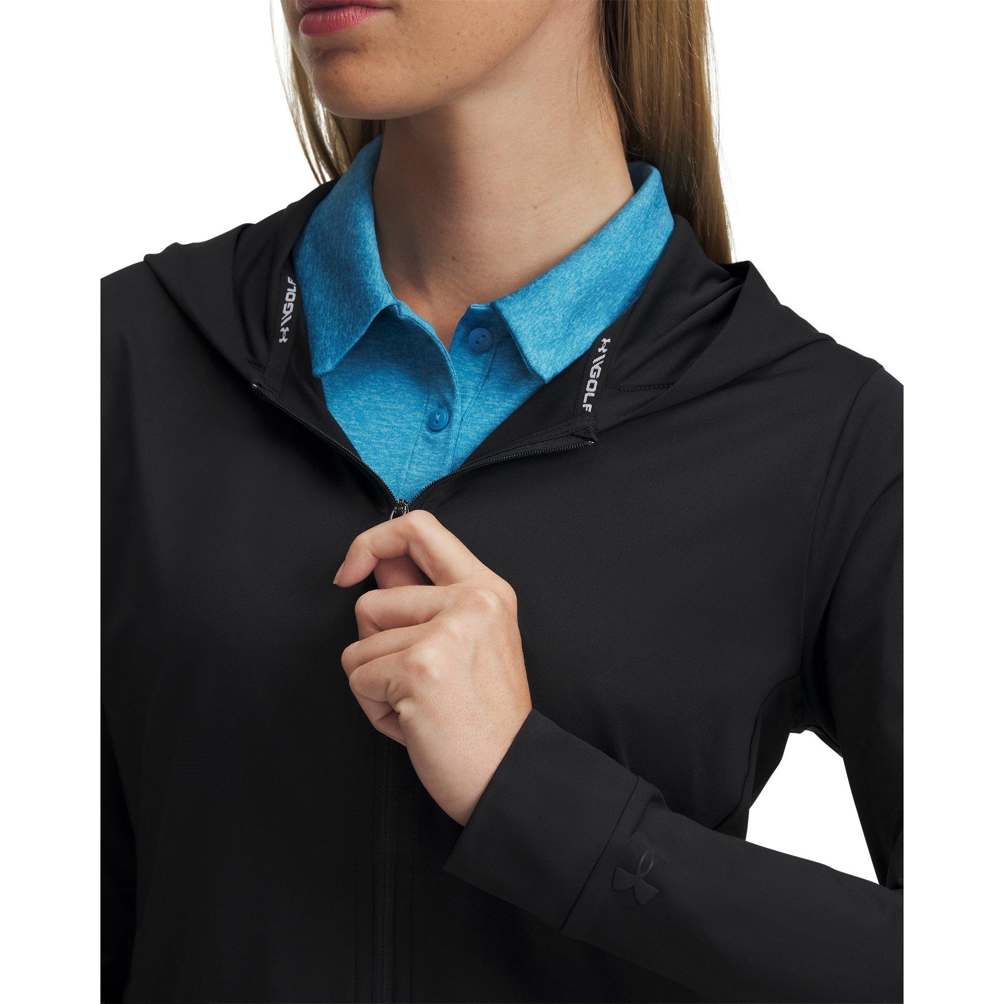 Schwarz - Under Armour - Drive Full-Zip Performance Golf Jacket - 3