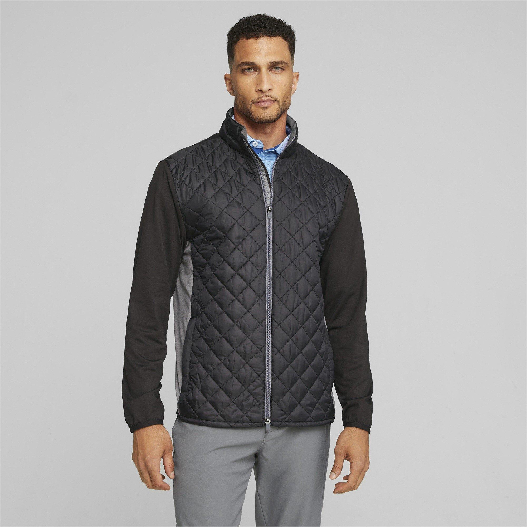 Puma Black - Puma - Frost Quilted Water-Resistant Performance Golf Jacket - 2