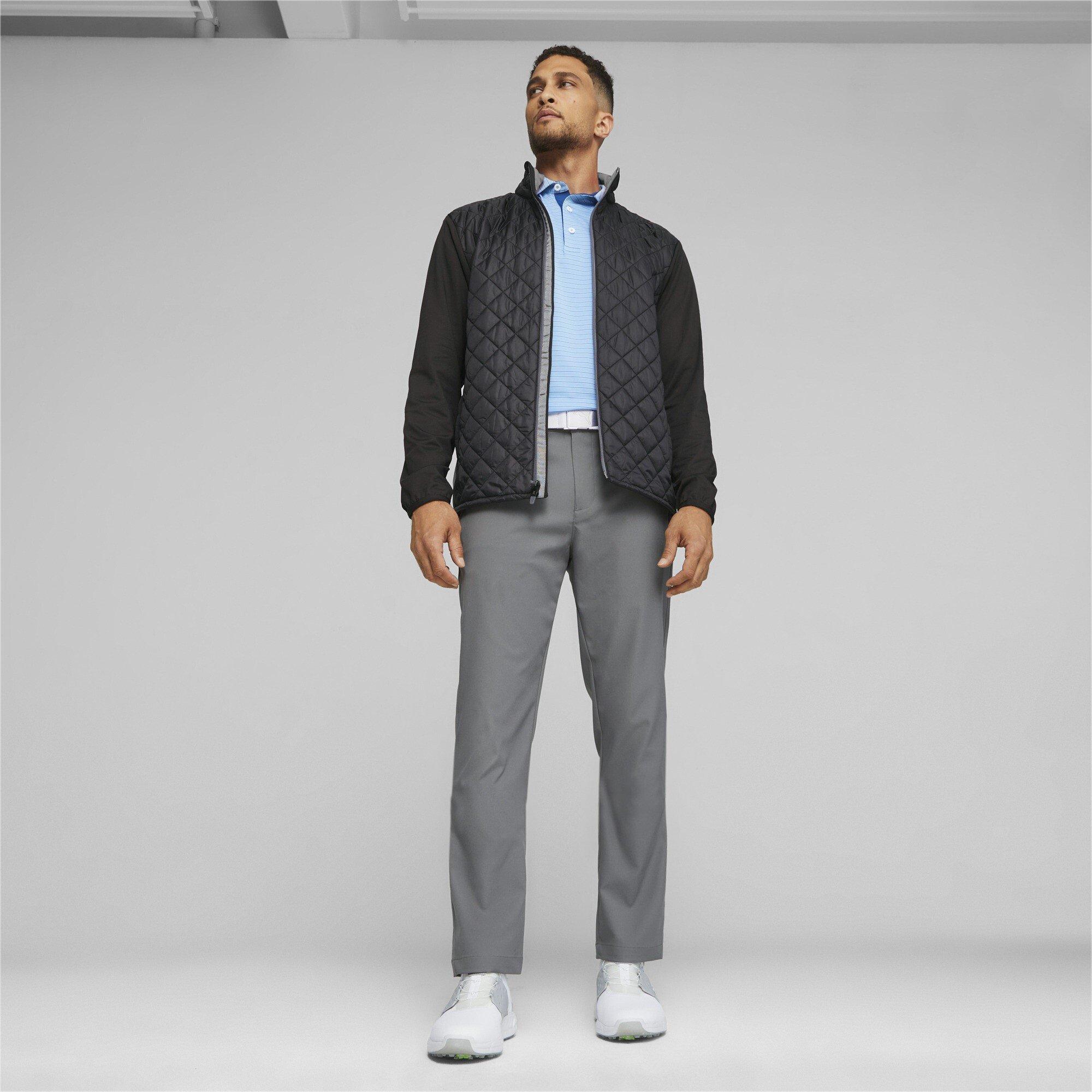 Puma Black - Puma - Frost Quilted Water-Resistant Performance Golf Jacket - 5