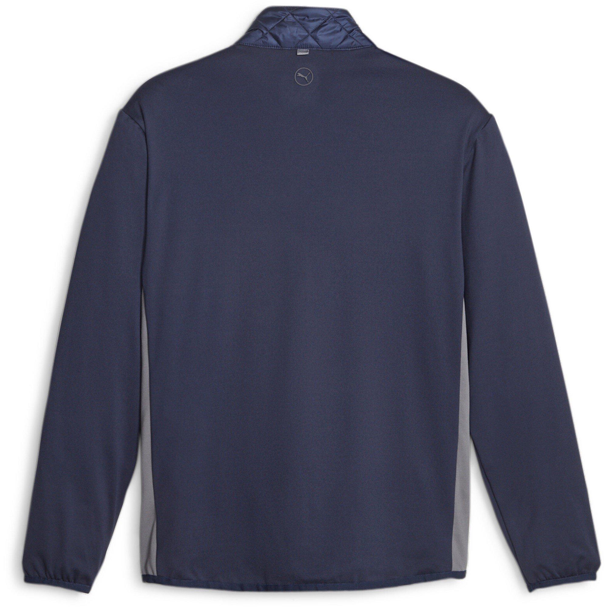 Navyblzr/Sla - Puma - Frost Quilted Water-Resistant Performance Golf Jacket - 6