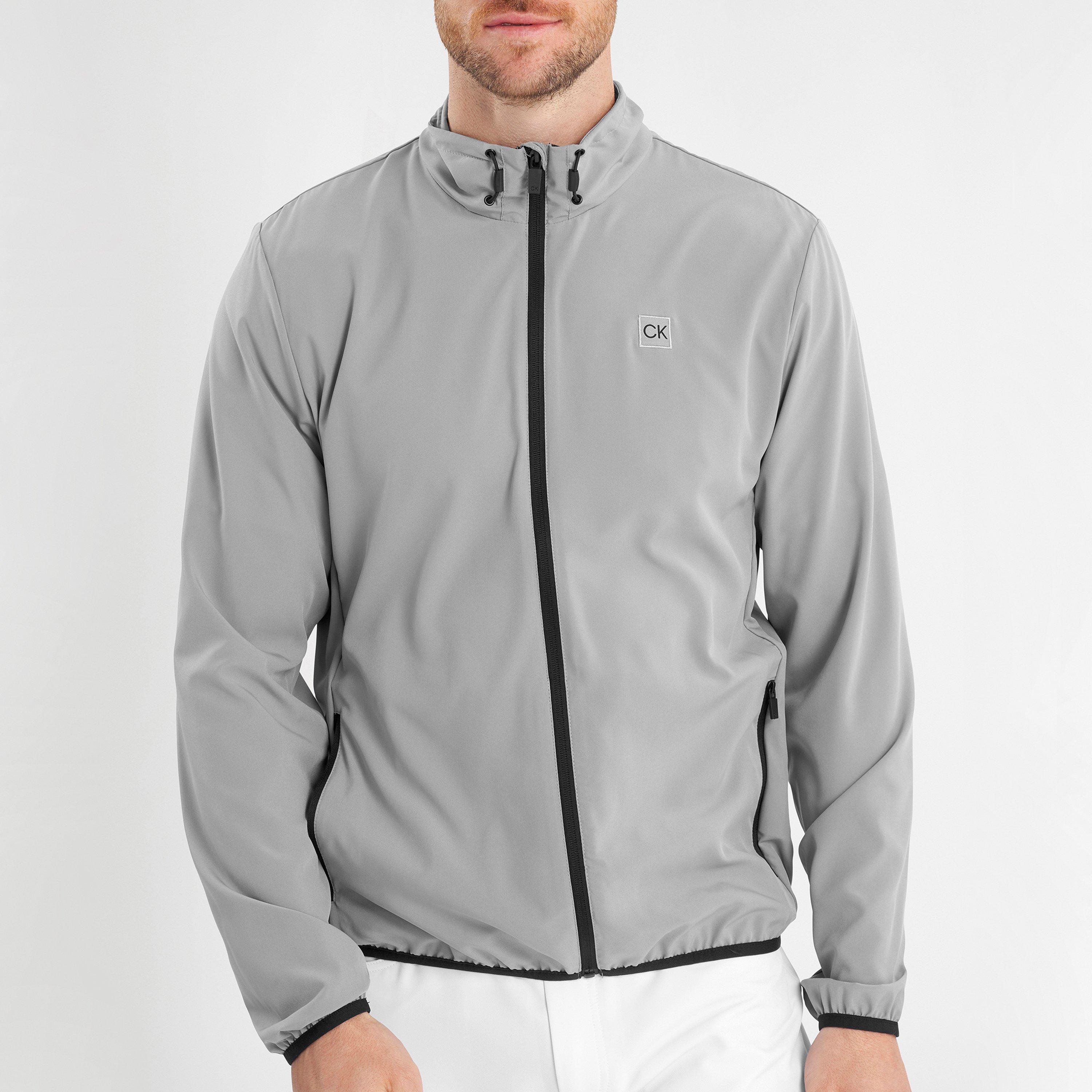 Silver - Calvin Klein Golf - Men's Performance Golf Jacket - 2