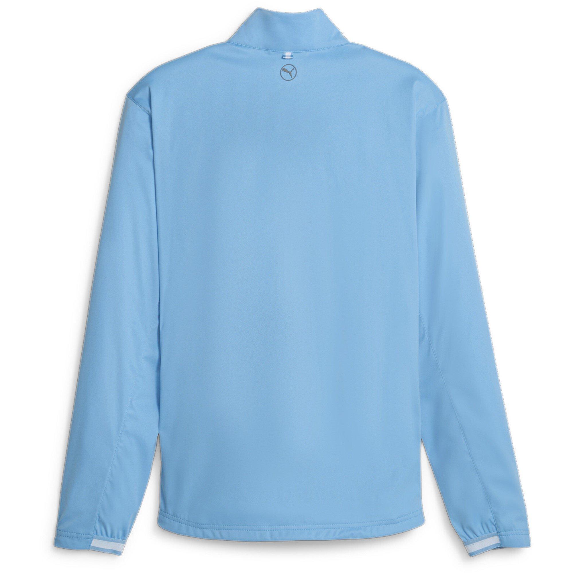 Blå/Hvid - Puma - Channel Softshell Performance Golf Jacket - 3