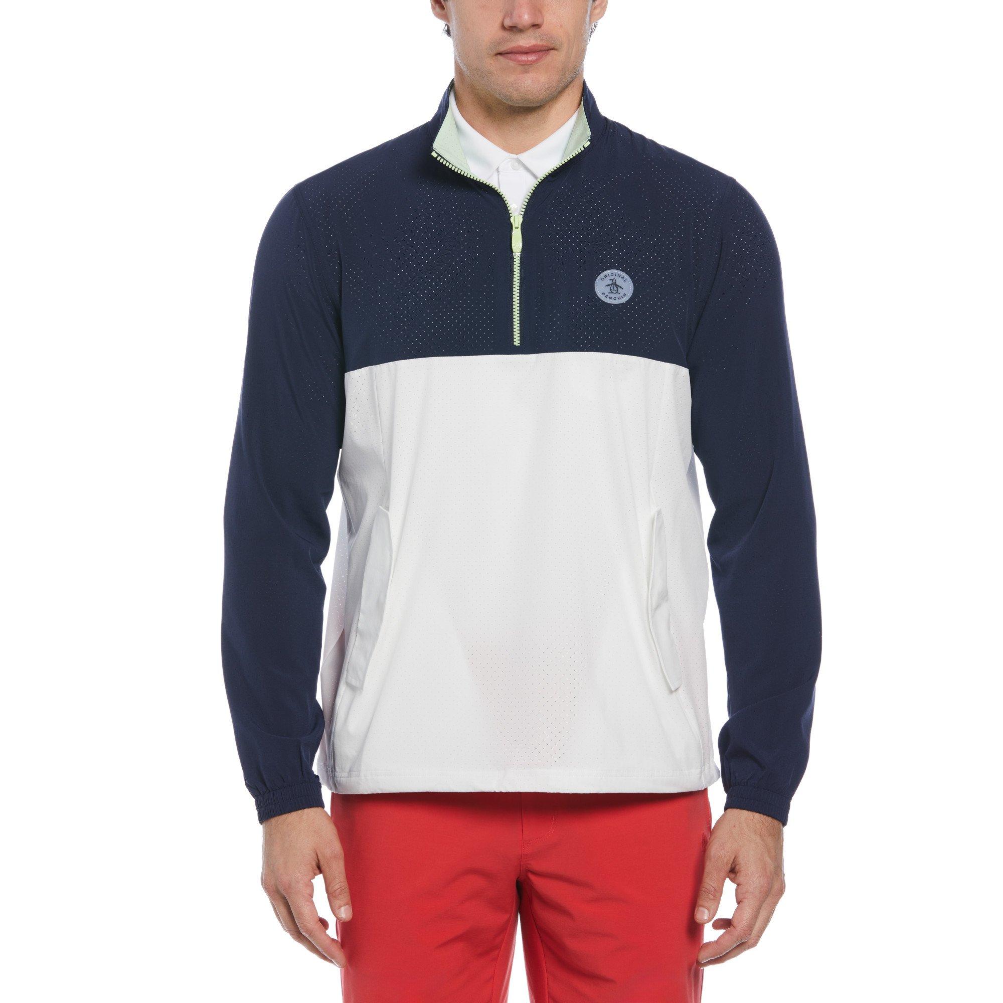 Iris Nero - Original Penguin Golf - Lightweight Zipped Performance Golf Jacket - 1