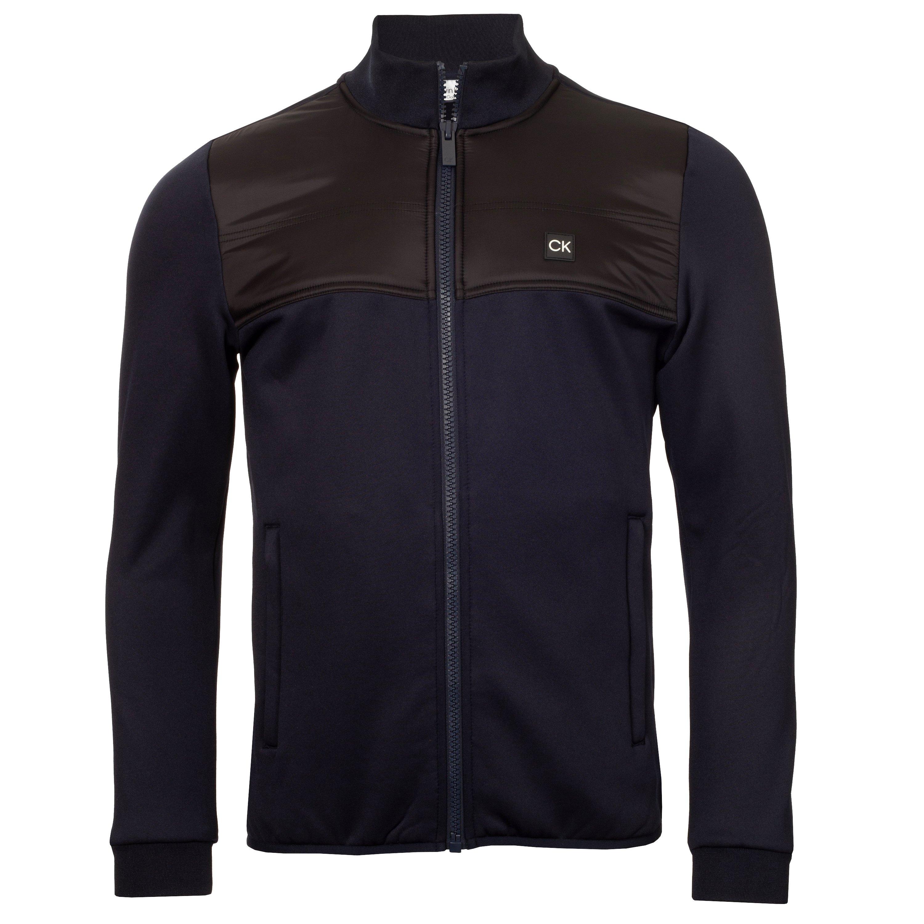 Calvin Klein Golf Men's Full Zip Water Resistant Performance Jacket - Navy - Medium