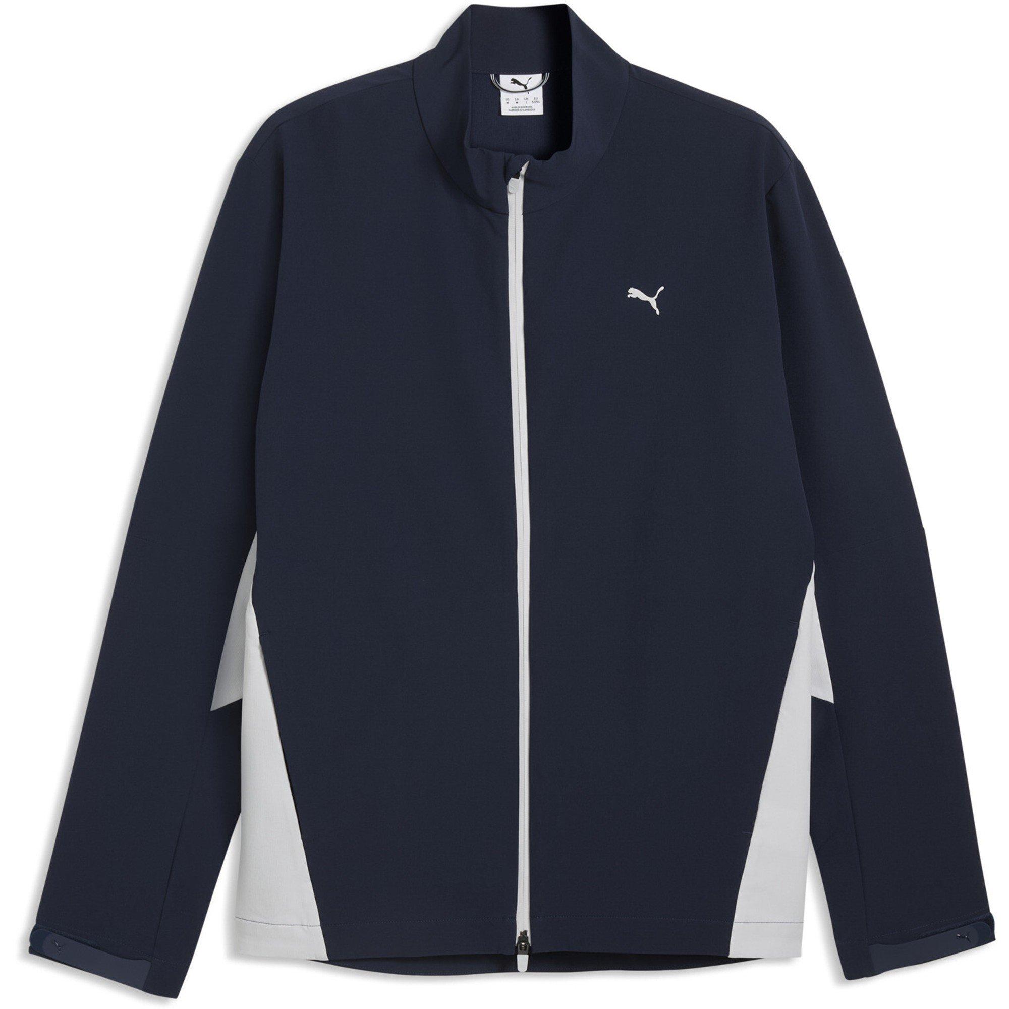 Navy - Puma - Men's Softshell Golf Jacket - 1