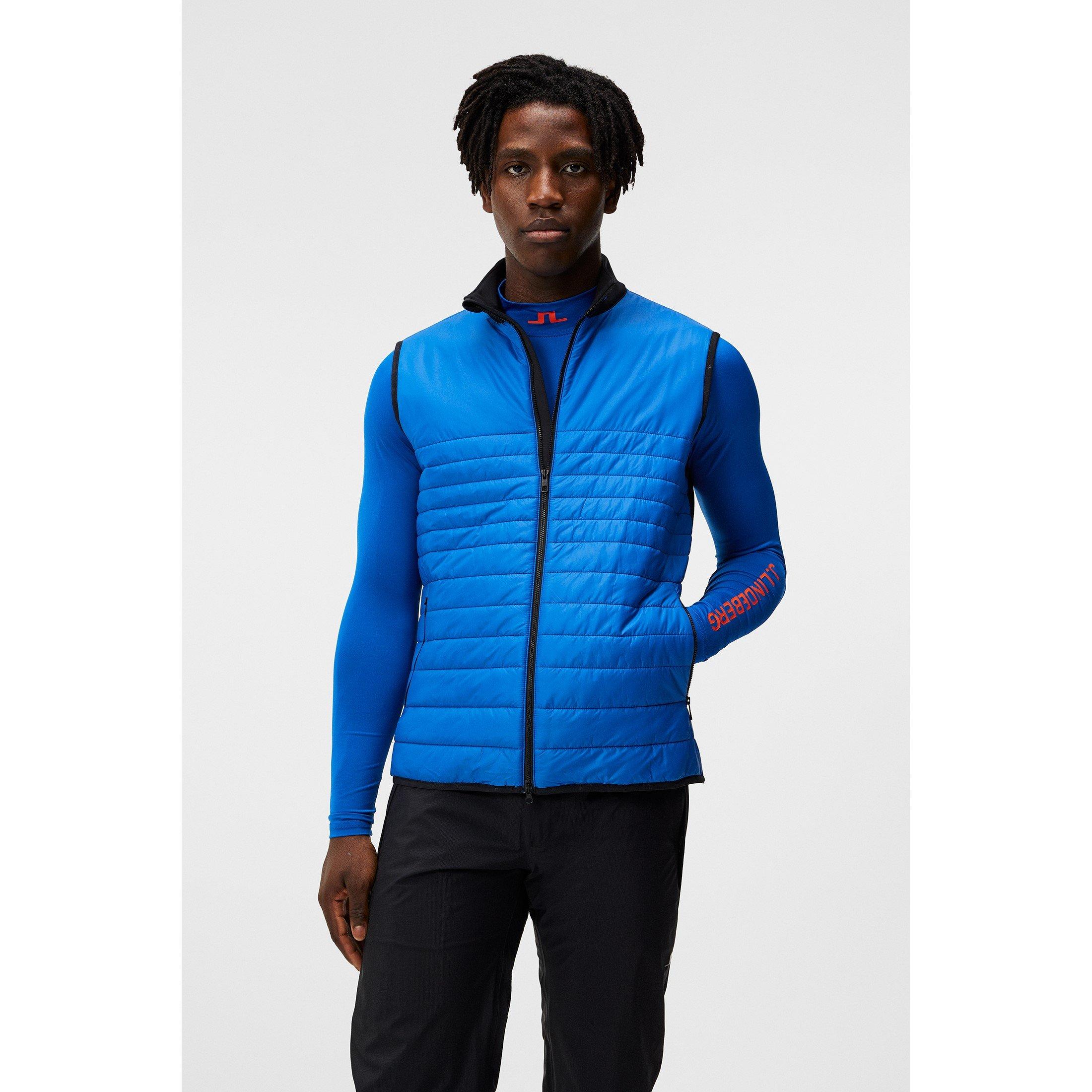 Nautisch Blauw - J Lindeberg Golf - Martino Weather-Resistant Performance Gilet - 3