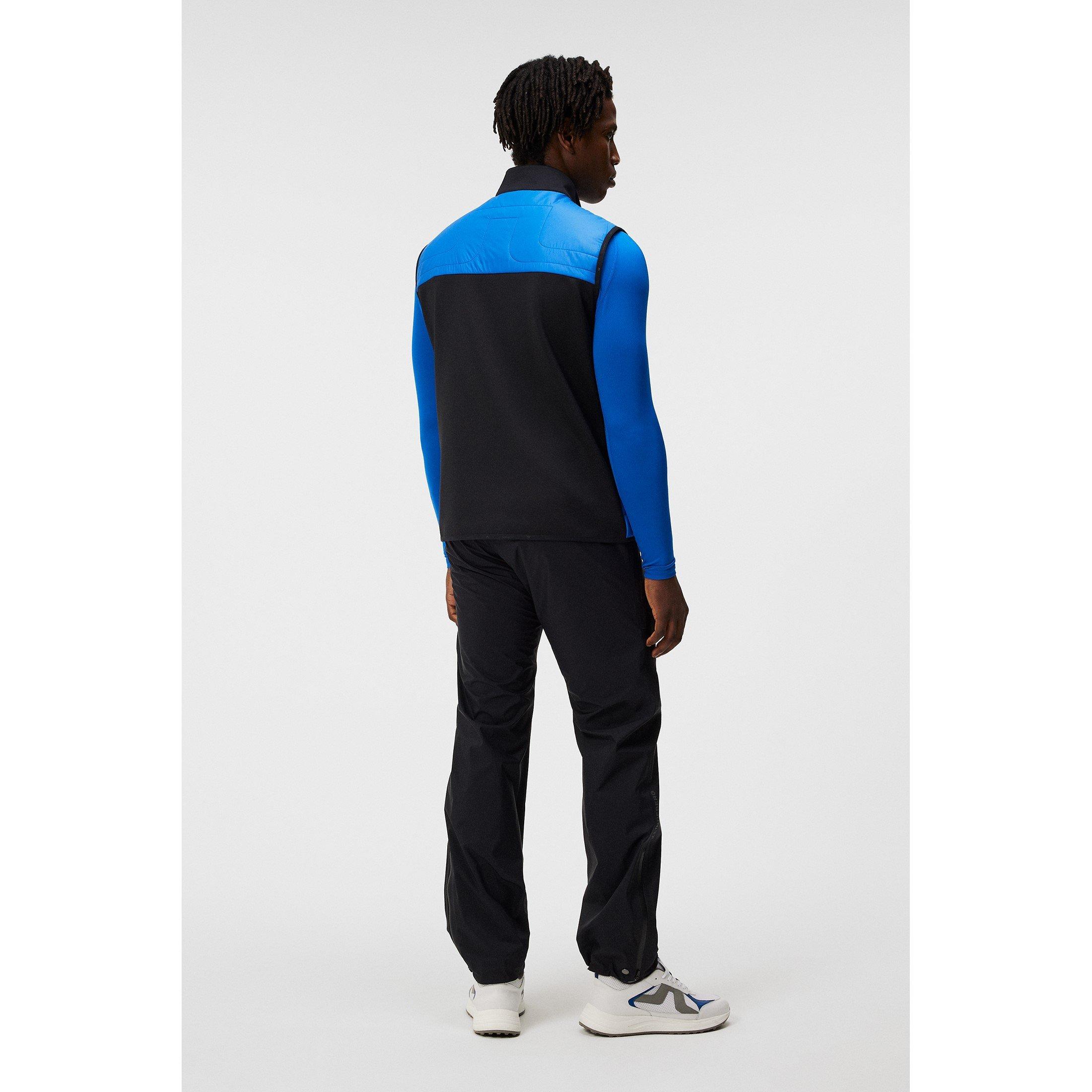 Nautisch Blauw - J Lindeberg Golf - Martino Weather-Resistant Performance Gilet - 4