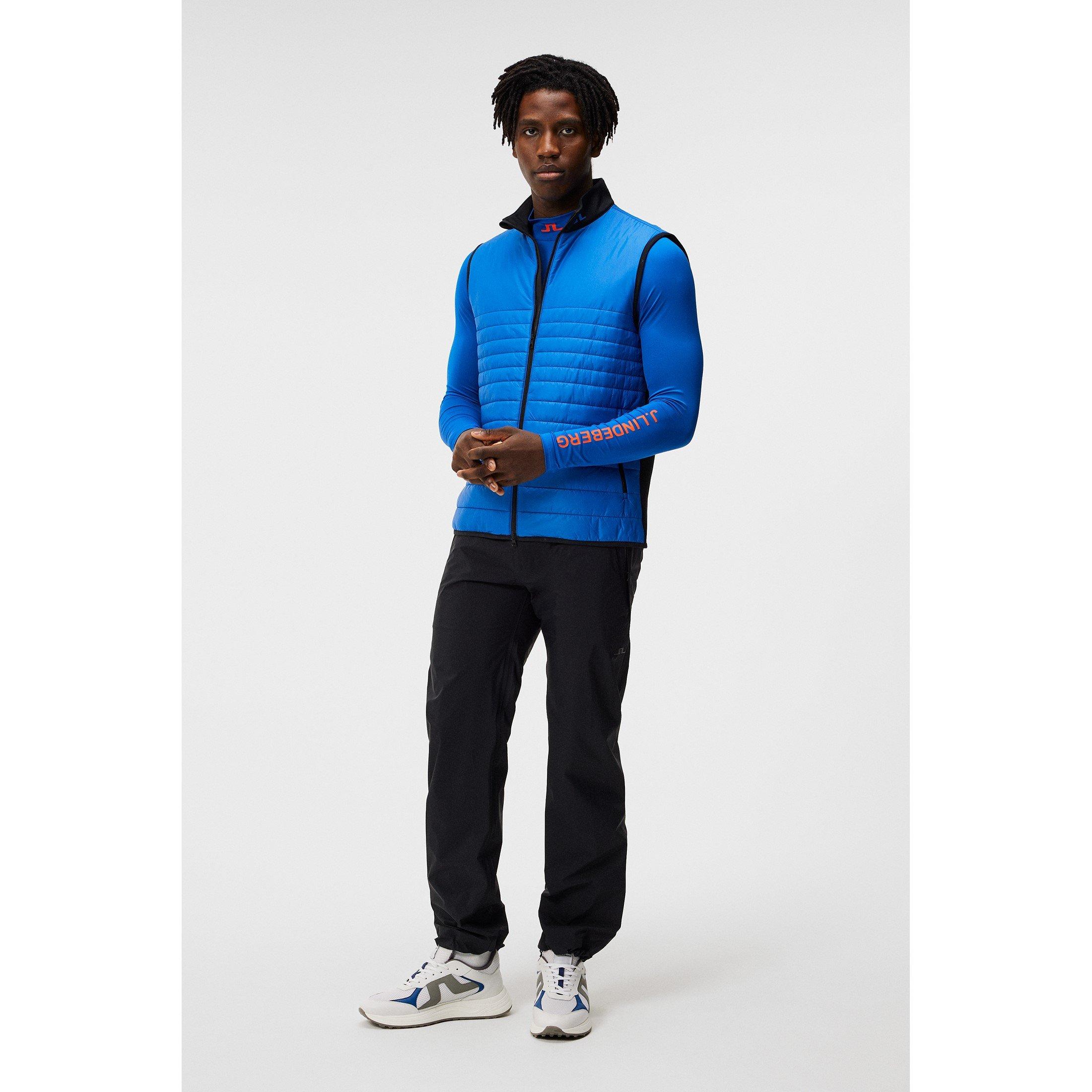 Nautisch Blauw - J Lindeberg Golf - Martino Weather-Resistant Performance Gilet - 5