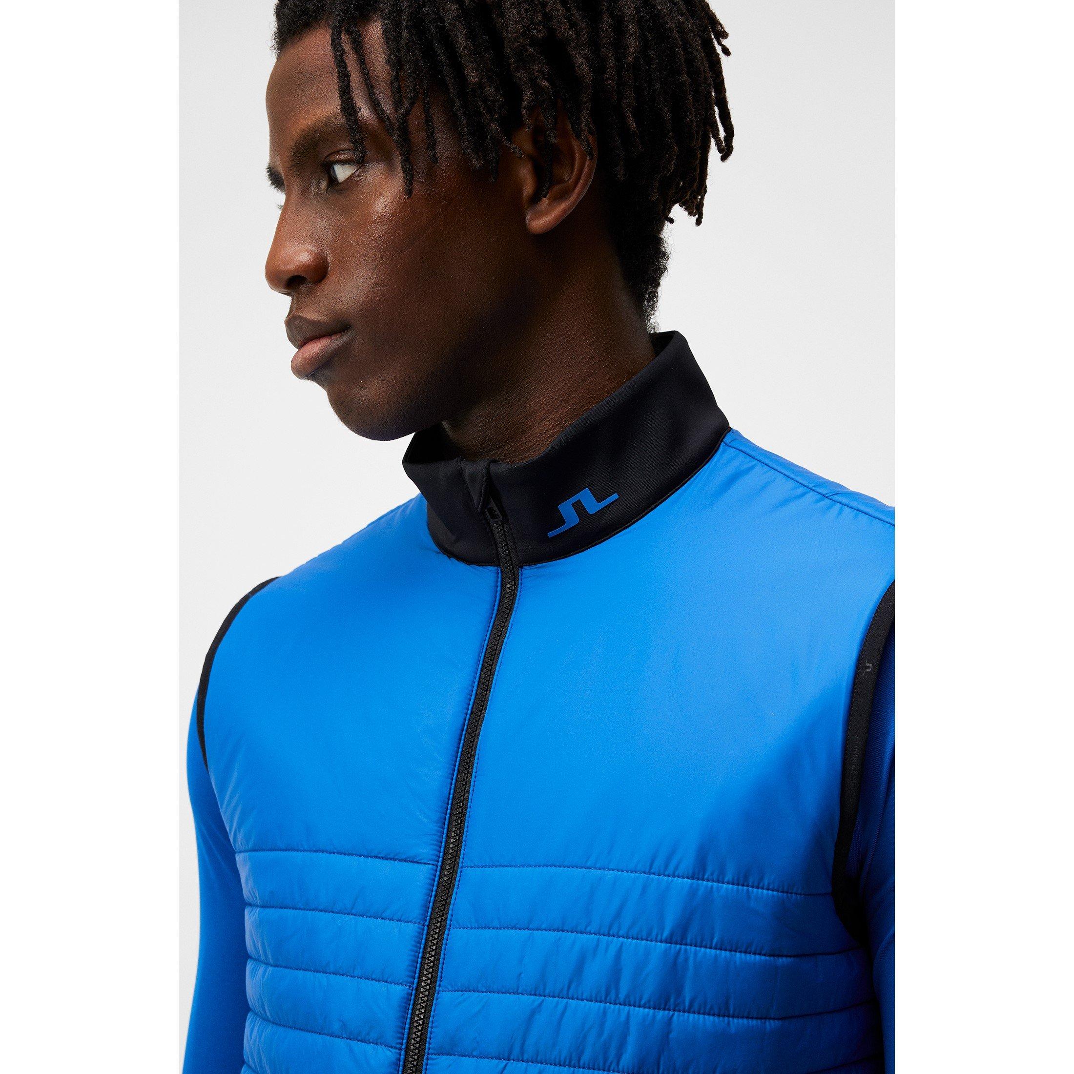 Nautisch Blauw - J Lindeberg Golf - Martino Weather-Resistant Performance Gilet - 6