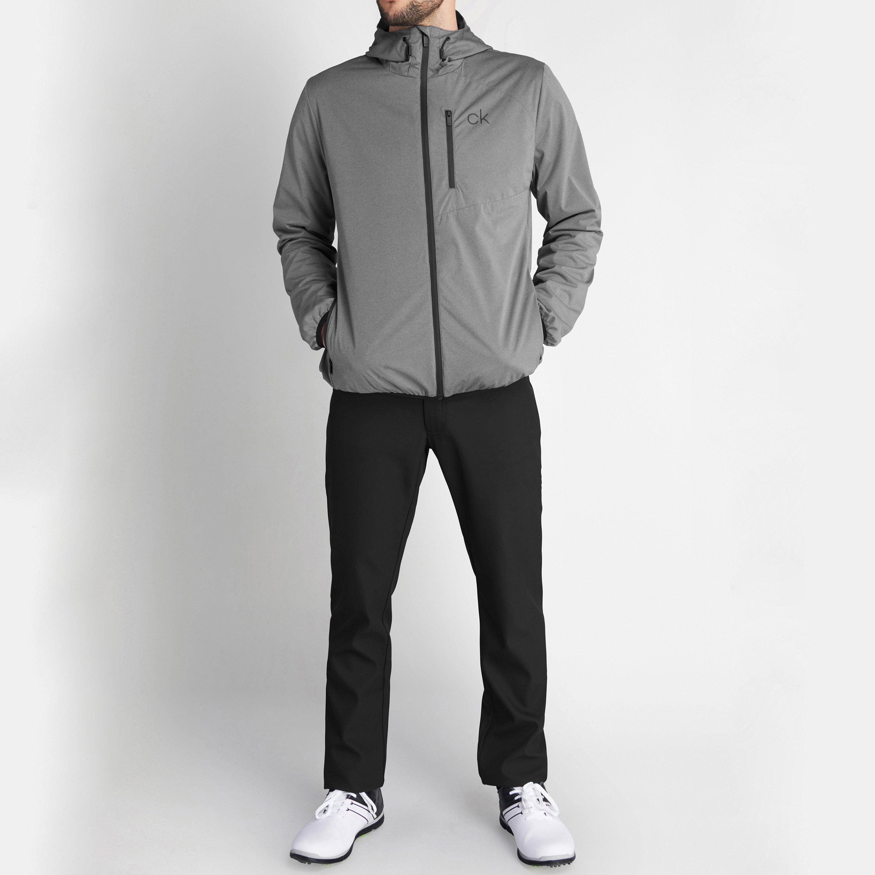 Grey Marl - Calvin Klein Golf - Hood Jacket - 6