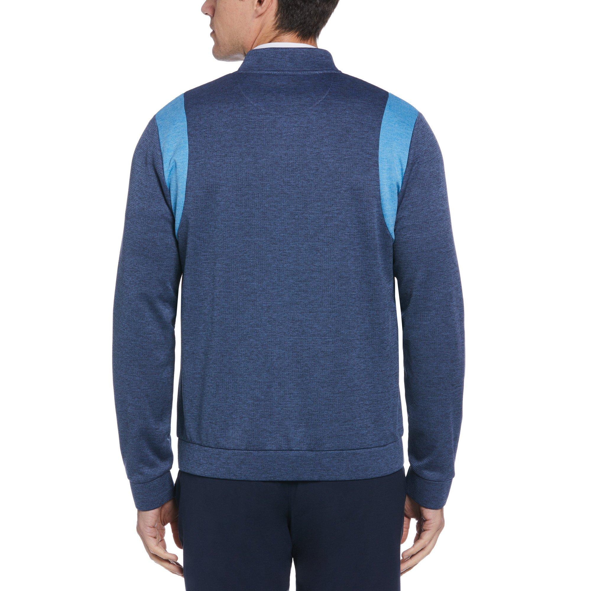 Black Iris - Original Penguin Golf - Full-Zip Moisture-Wicking Performance Golf Jacket - 2