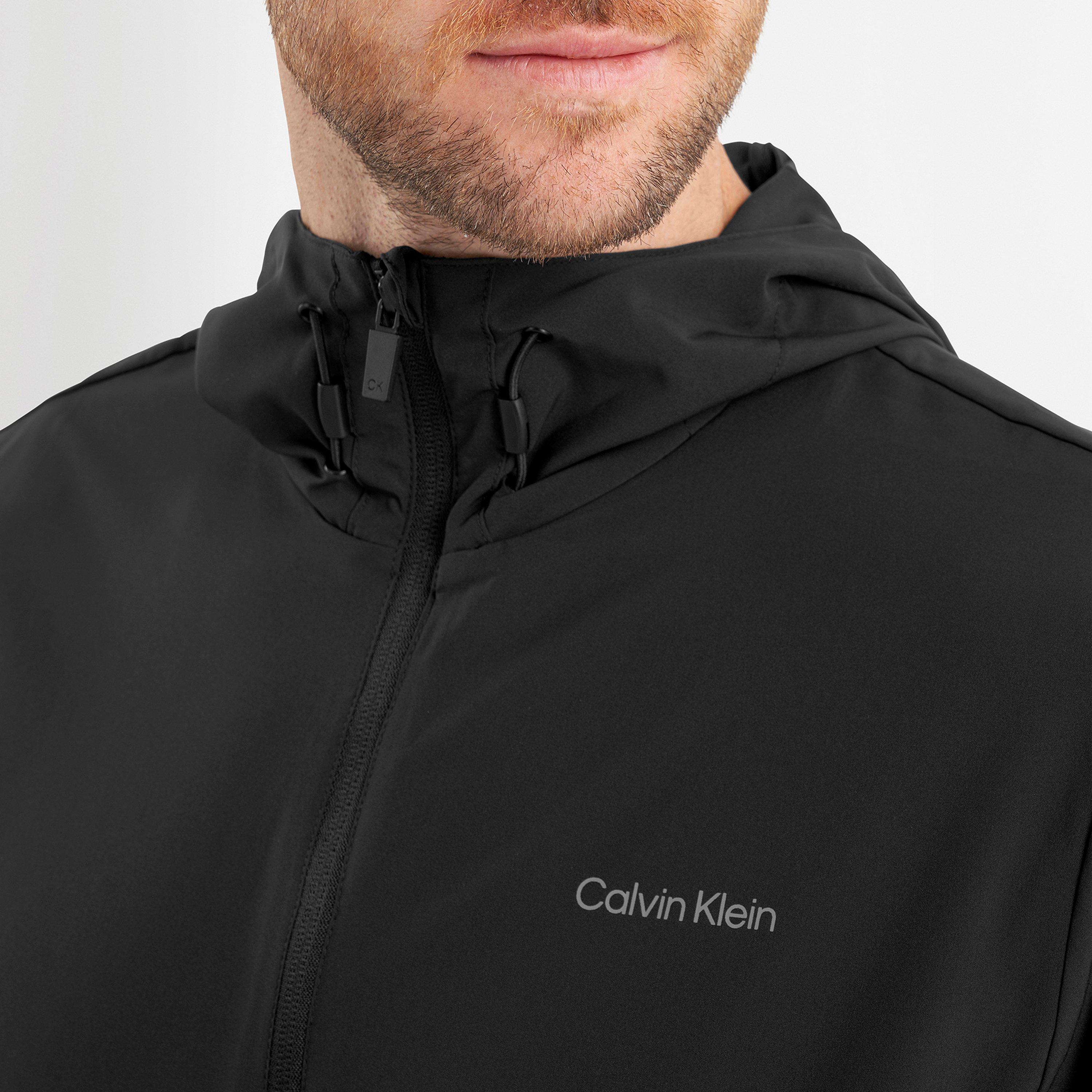 Black - Calvin Klein Golf - Weather-Resistant Performance Golf Jacket - 5
